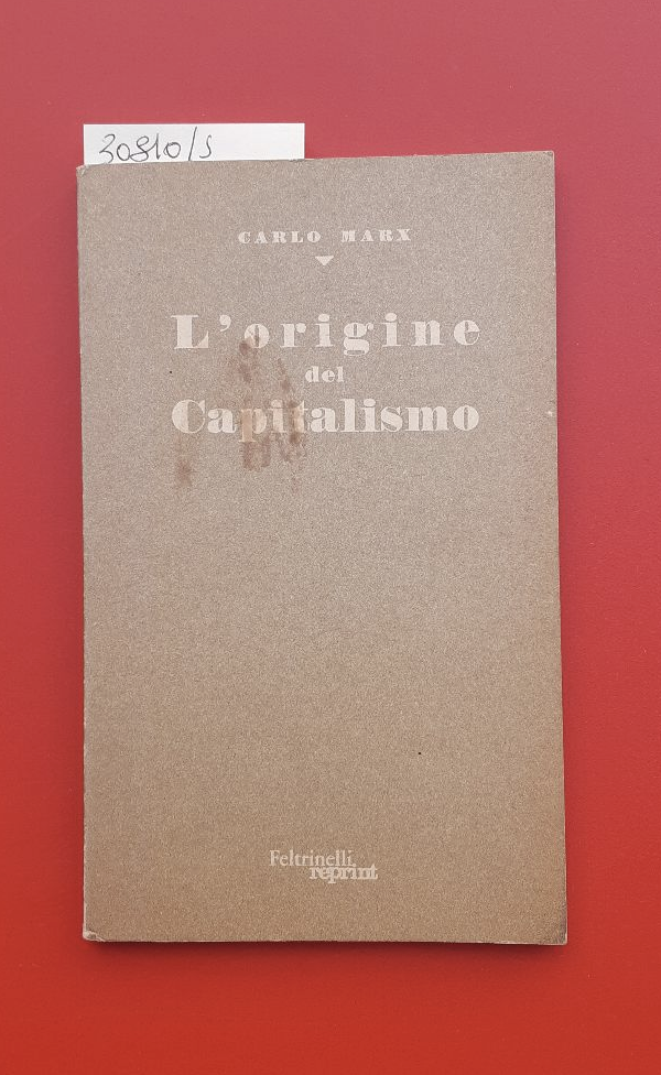 L'origine del capitalismo