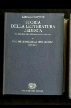 Storia della letteratura tedescaEinaudi, 1964 VOL 1 dal realismo alla …