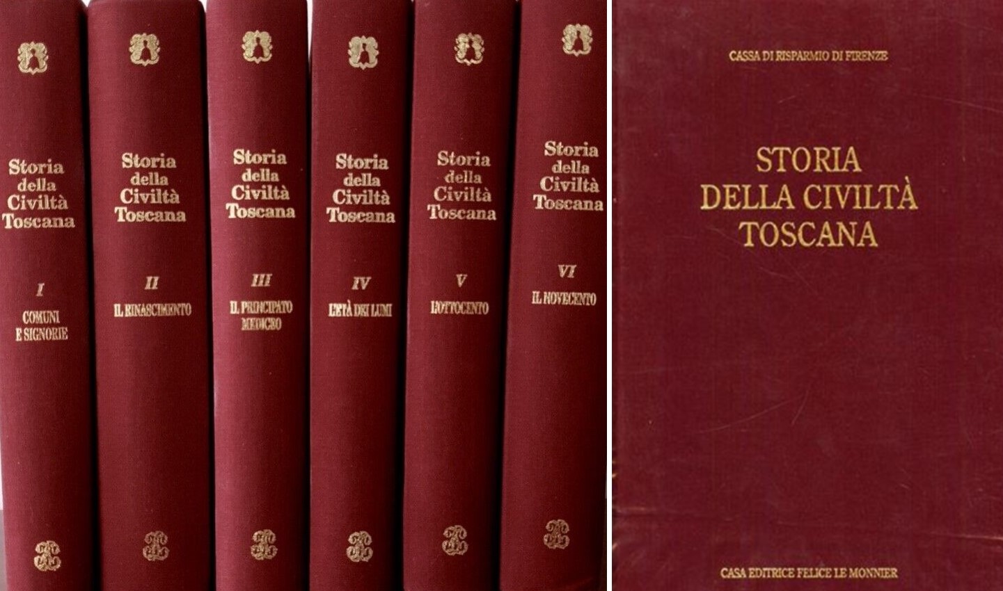 Storia della Civiltà Toscana 6 Voll.