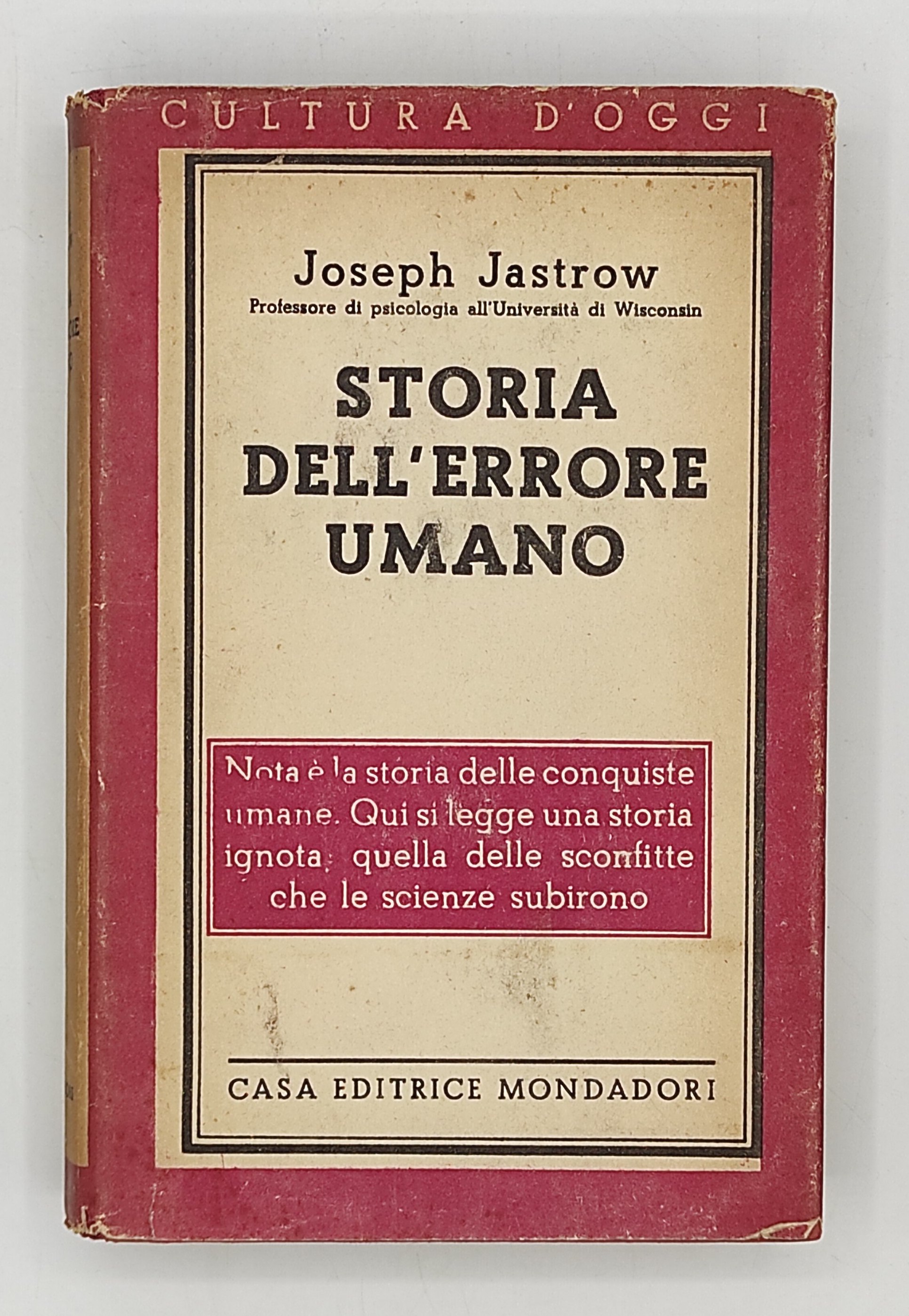 Storia dell'errore umano