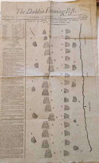 The Dublin Evening Post. Saturday, November 4, 1797. Plan of …