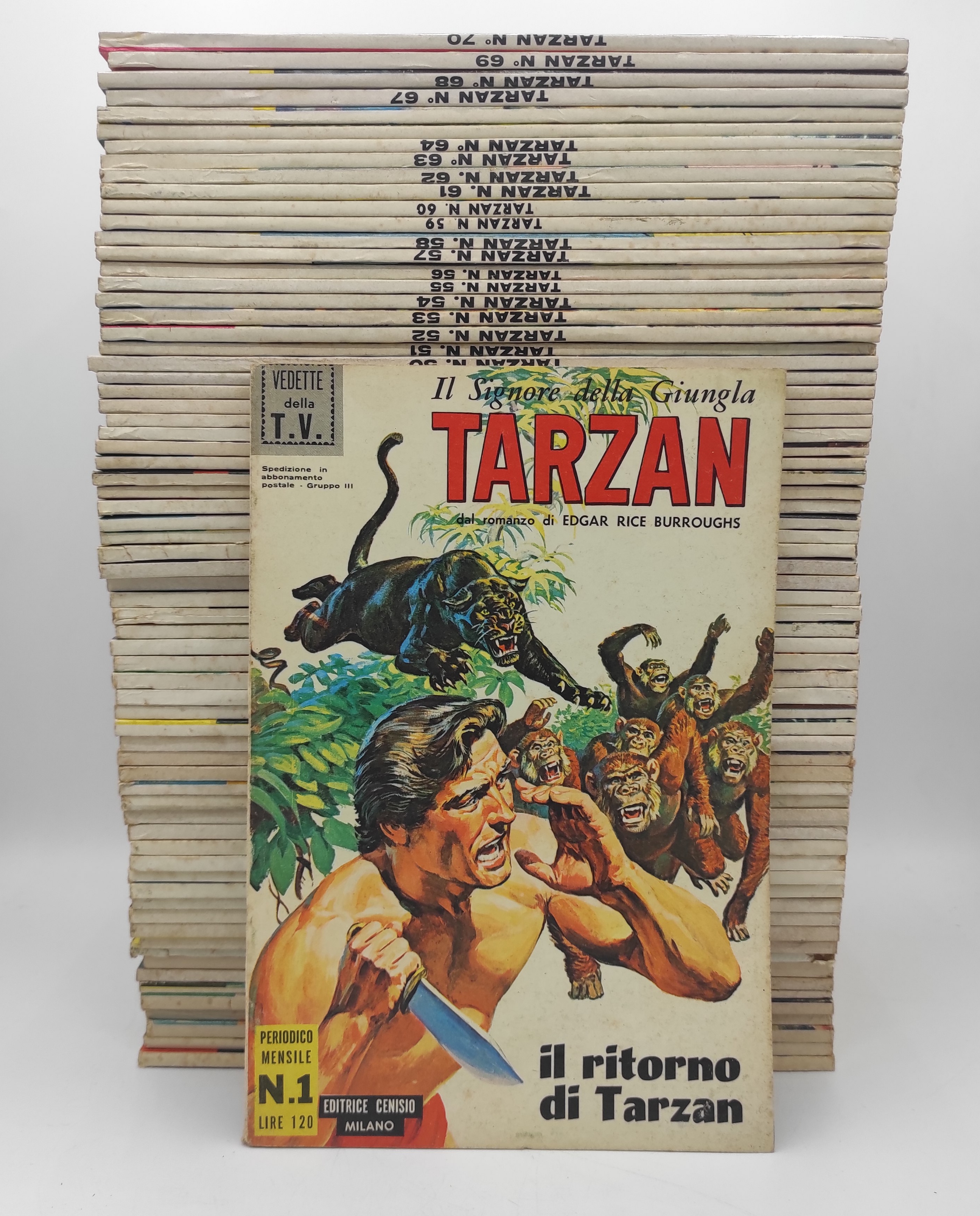 Tarzan - Il re della giungla (Serie 1, Vol.1-70)