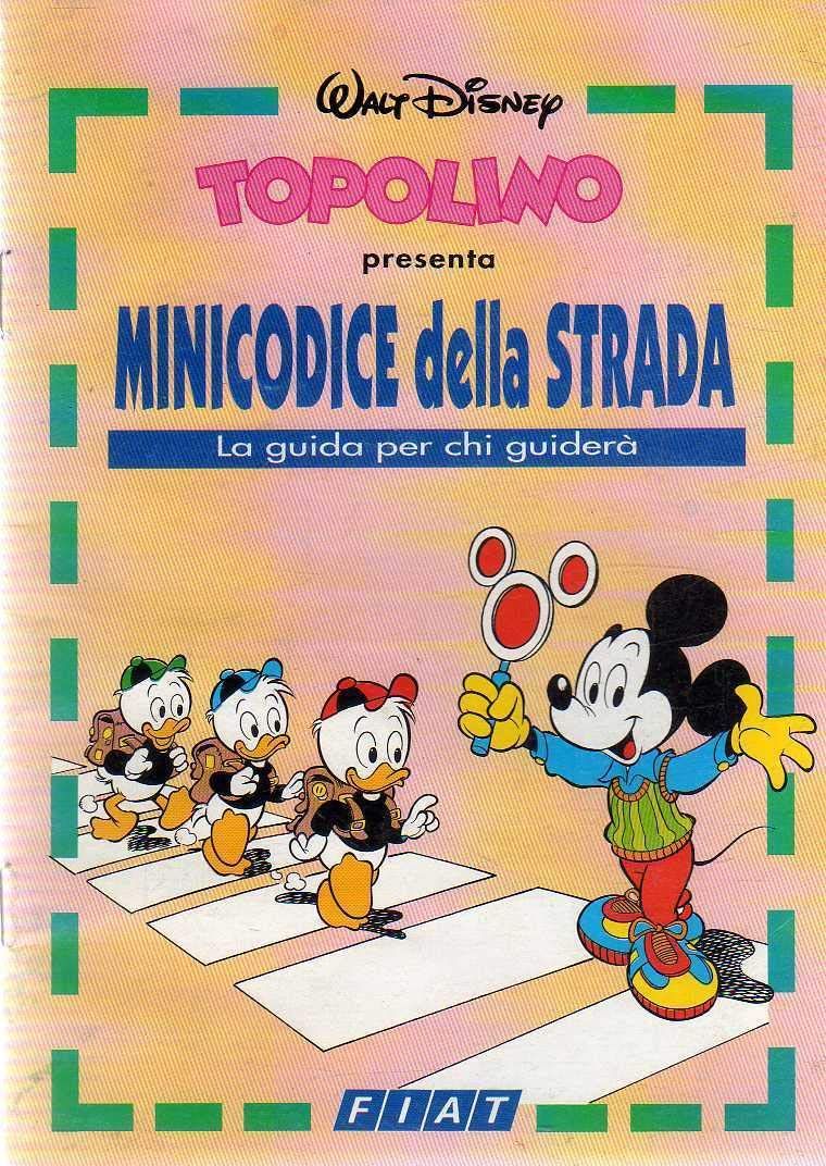 Topolino presenta Minicodice della strada allegato a Topolino 1952 del …