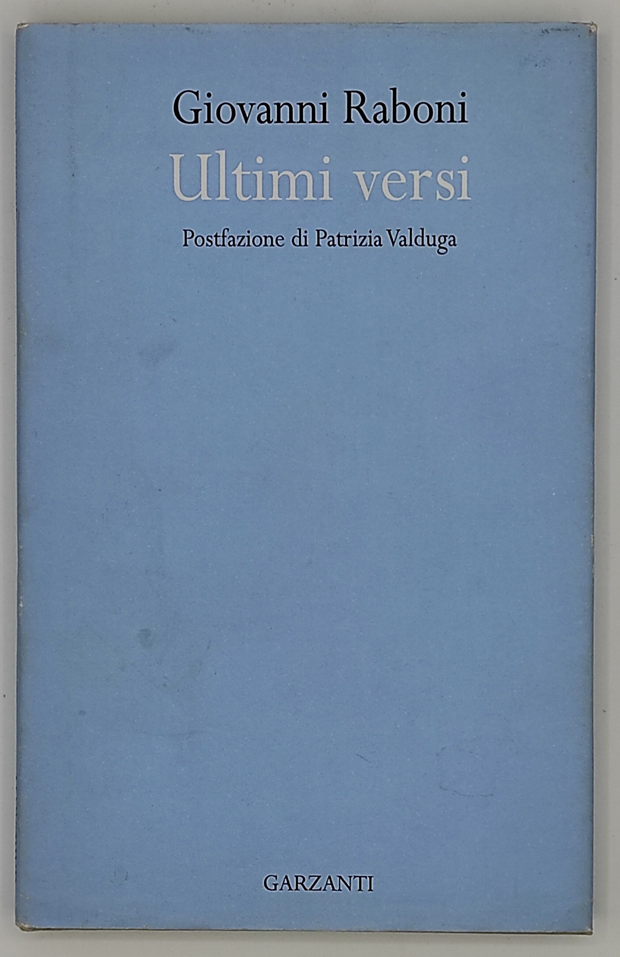 Ultimi versi