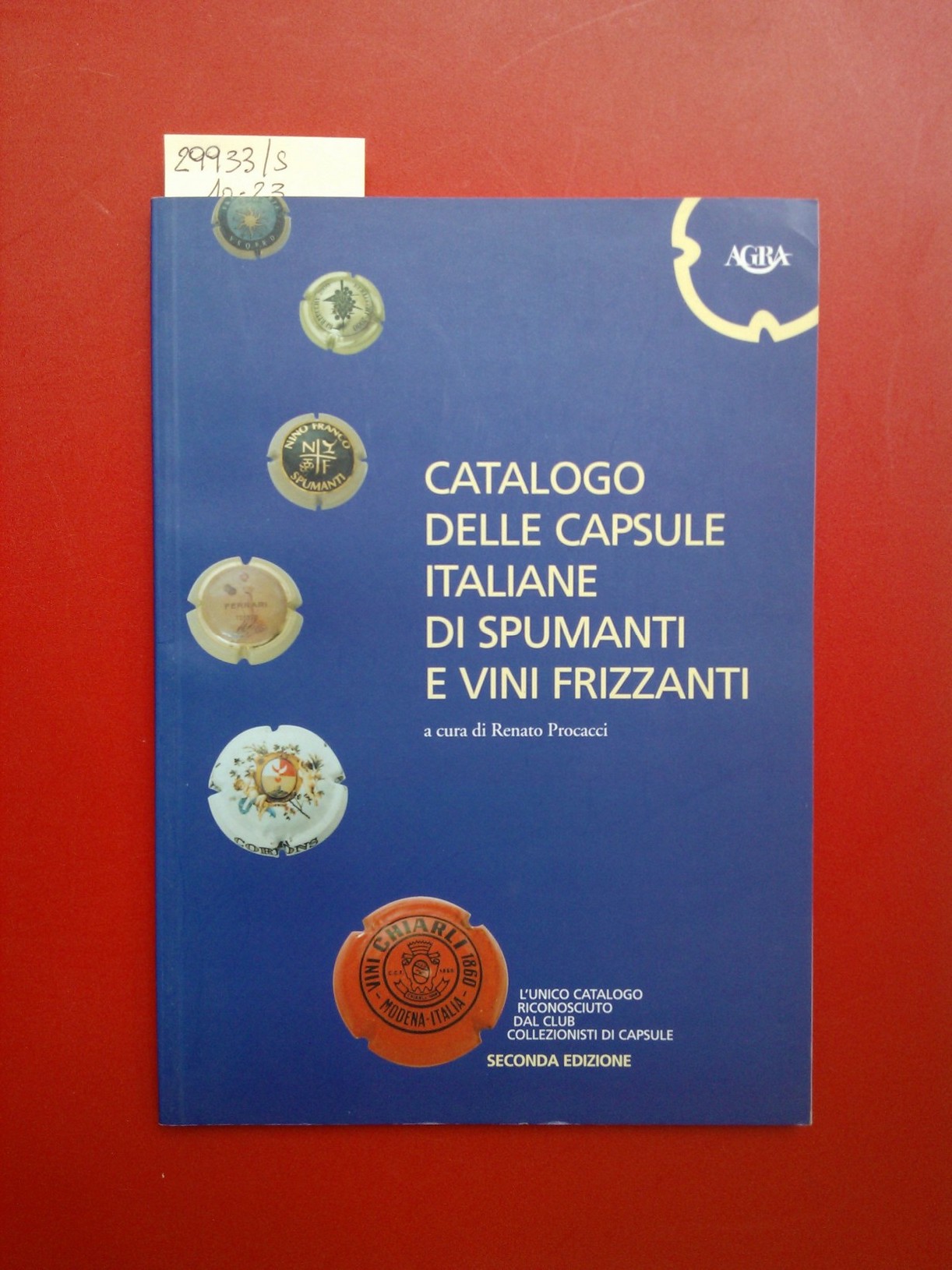 Catalogo delle capsule italiane di spumanti e vini frizzanti