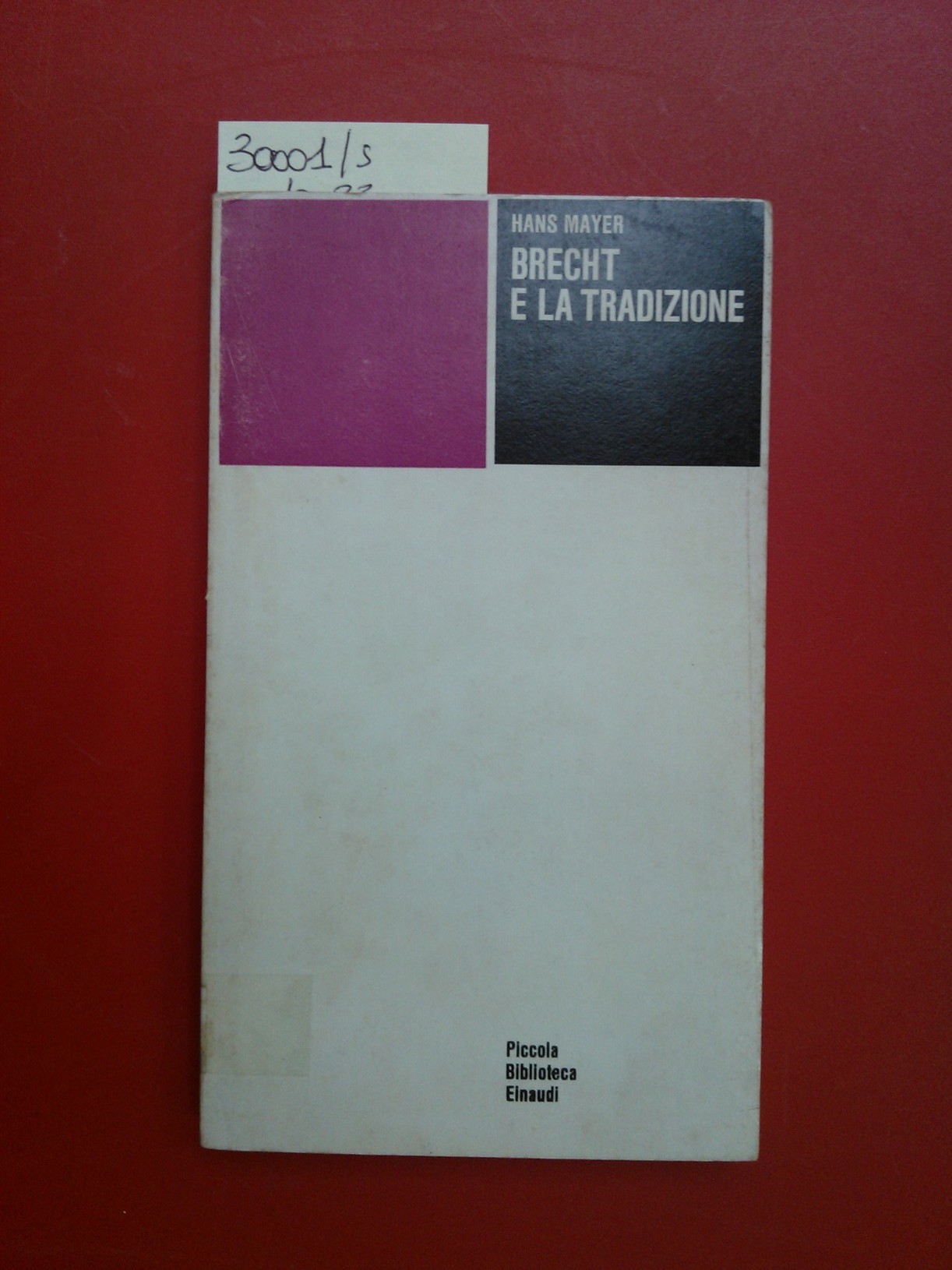 Brecht e la tradizione