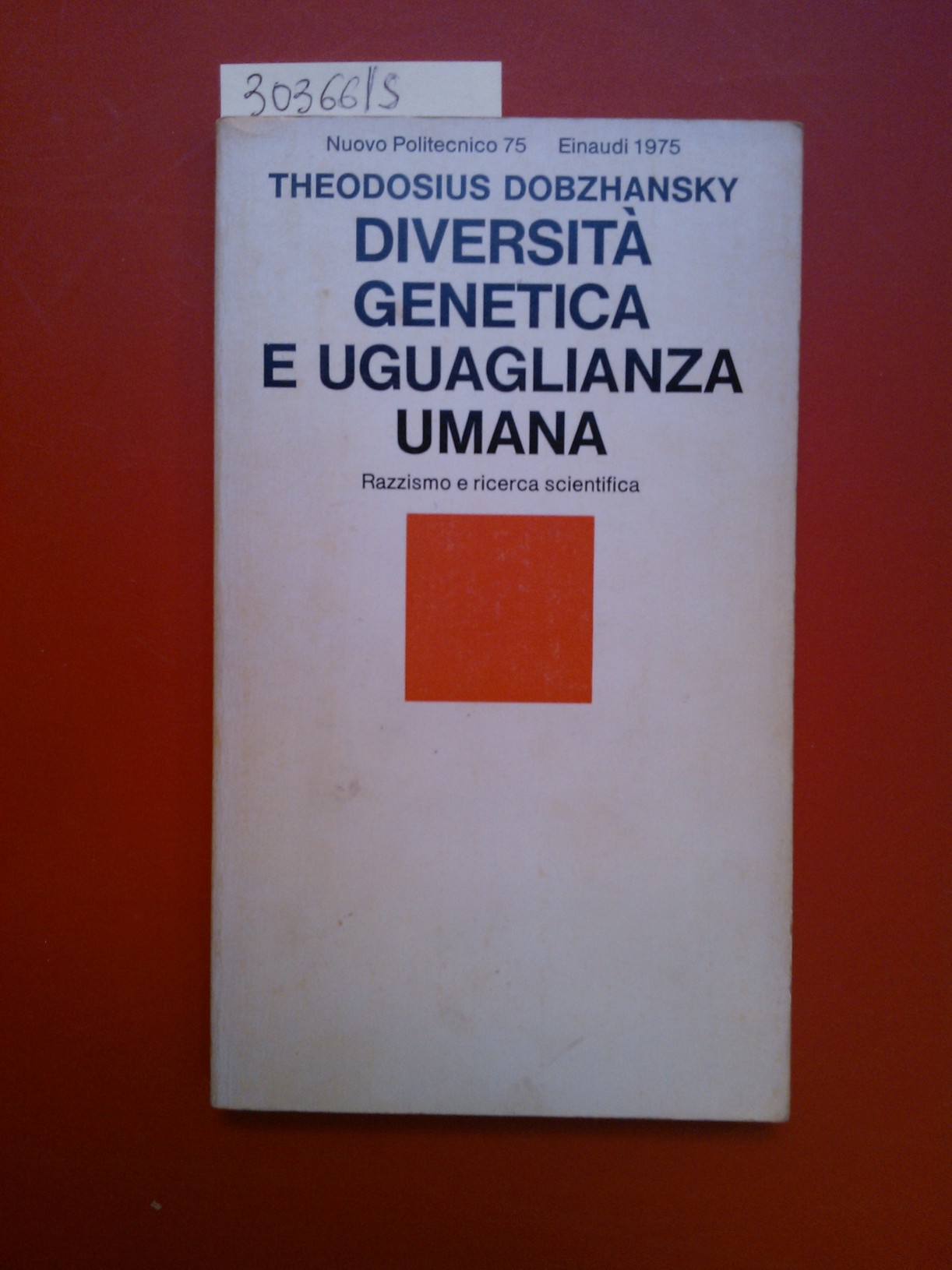 Diversità genetica e uguaglianza umana. Razzismo e ricerca scientifica