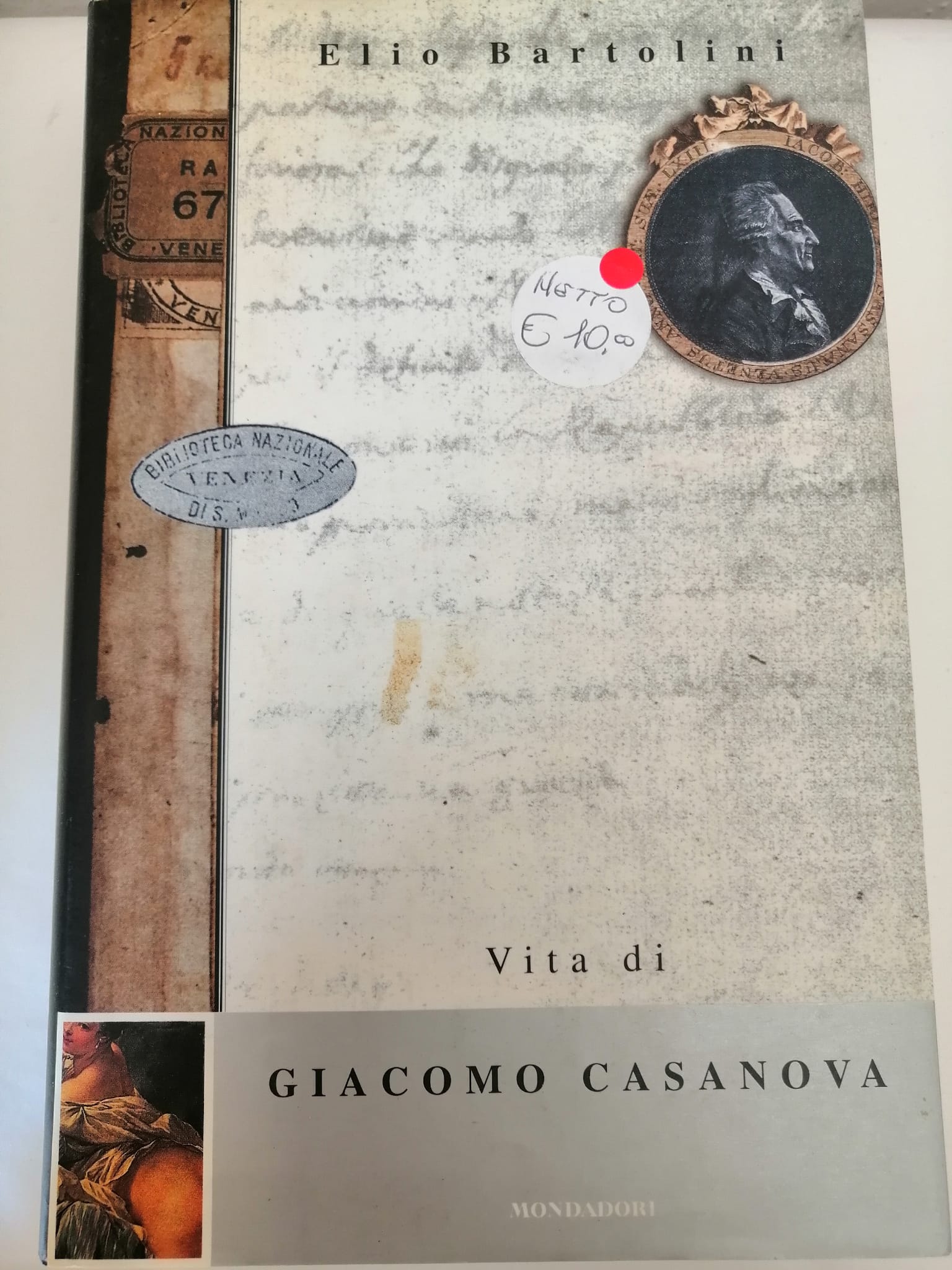 VITA DI GIACOMO CASANOVA