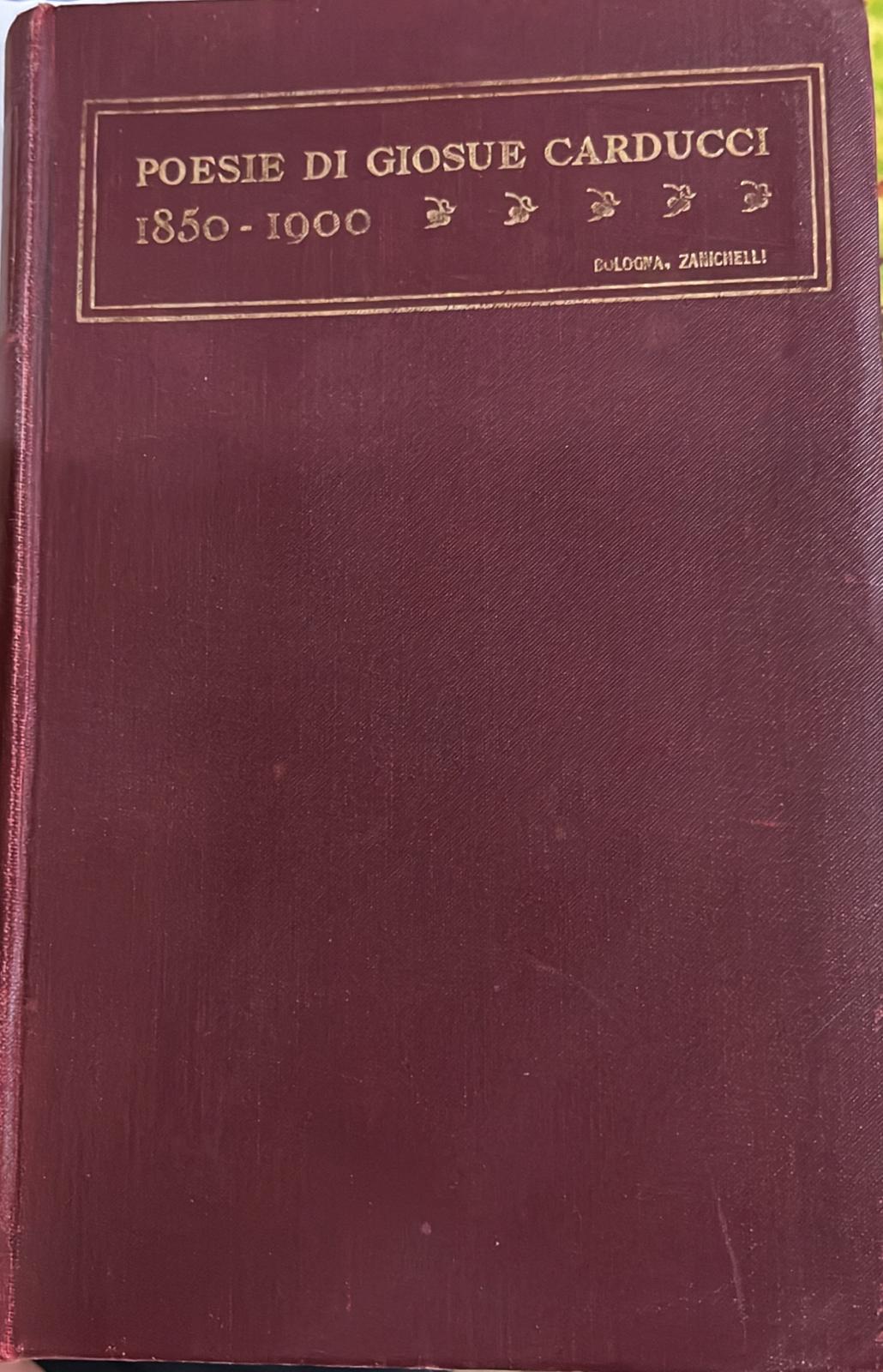 Poesie di Giosuè Carducci- 1850-1900