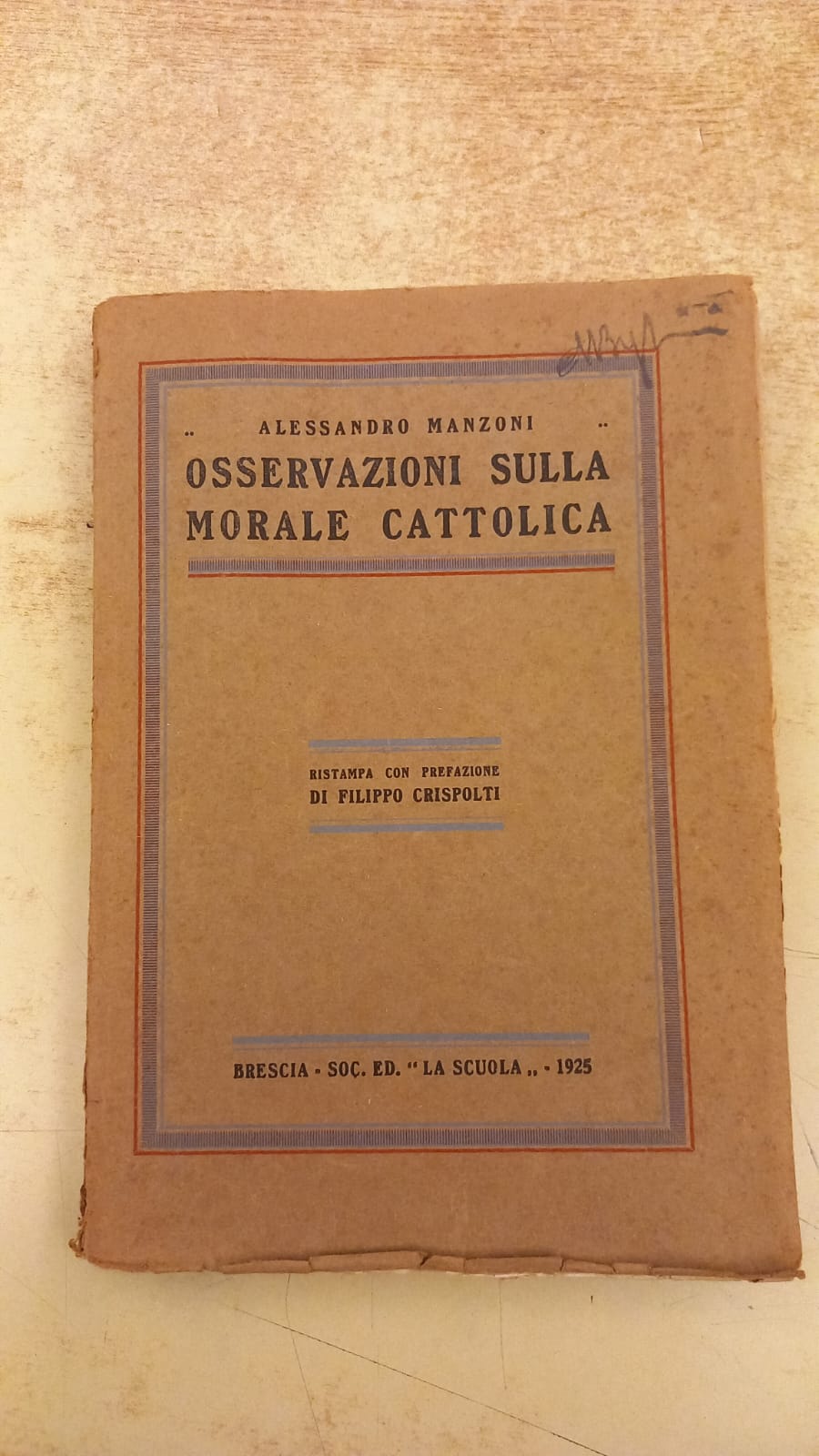 Osservazioni sulla morale cattolica