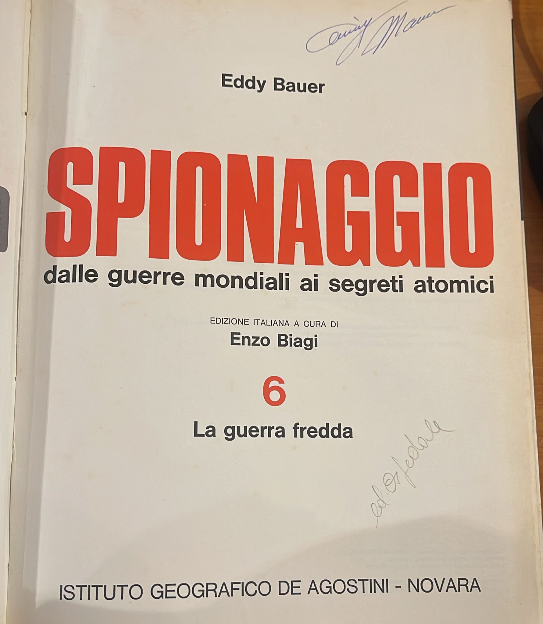 Storia dello Spionaggio