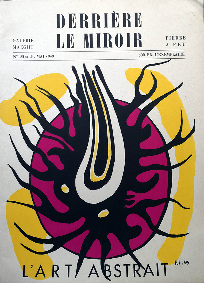 ART (L') ABSTRAIT. Derrière le Miroir n. 20/21. Mai 1949. …