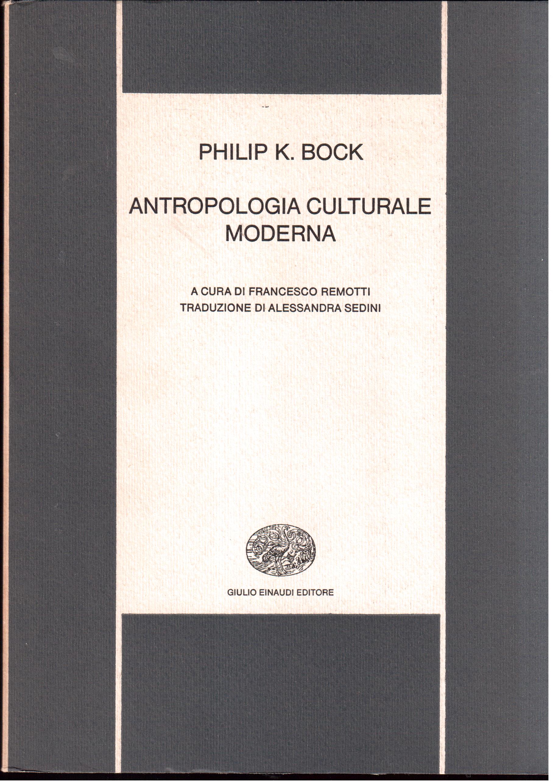Antropologia culturale moderna a cura di Francesco Remotti - Traduzione …