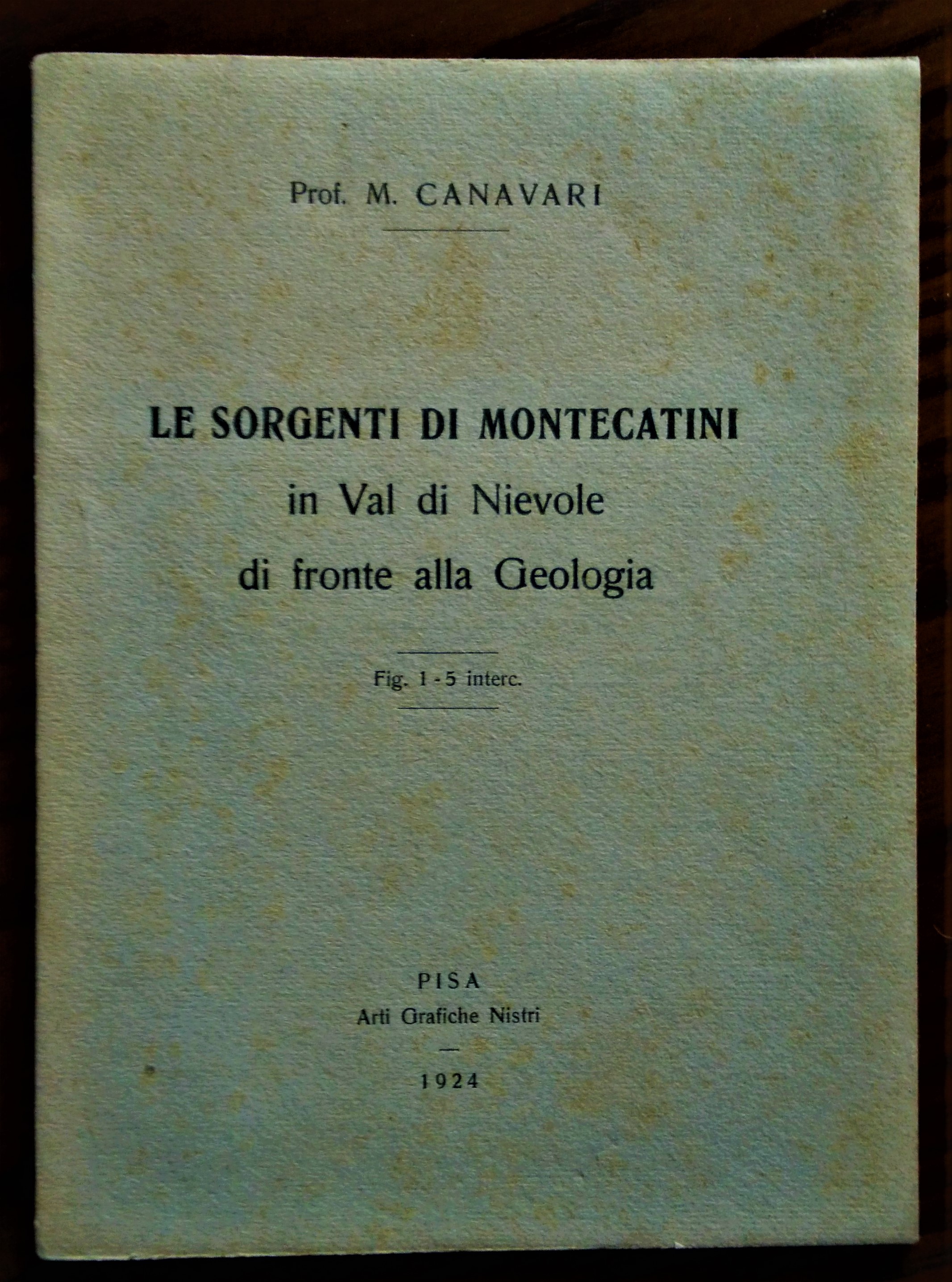 Le sorgenti di Montecatini in Val di Nievole di fronte …