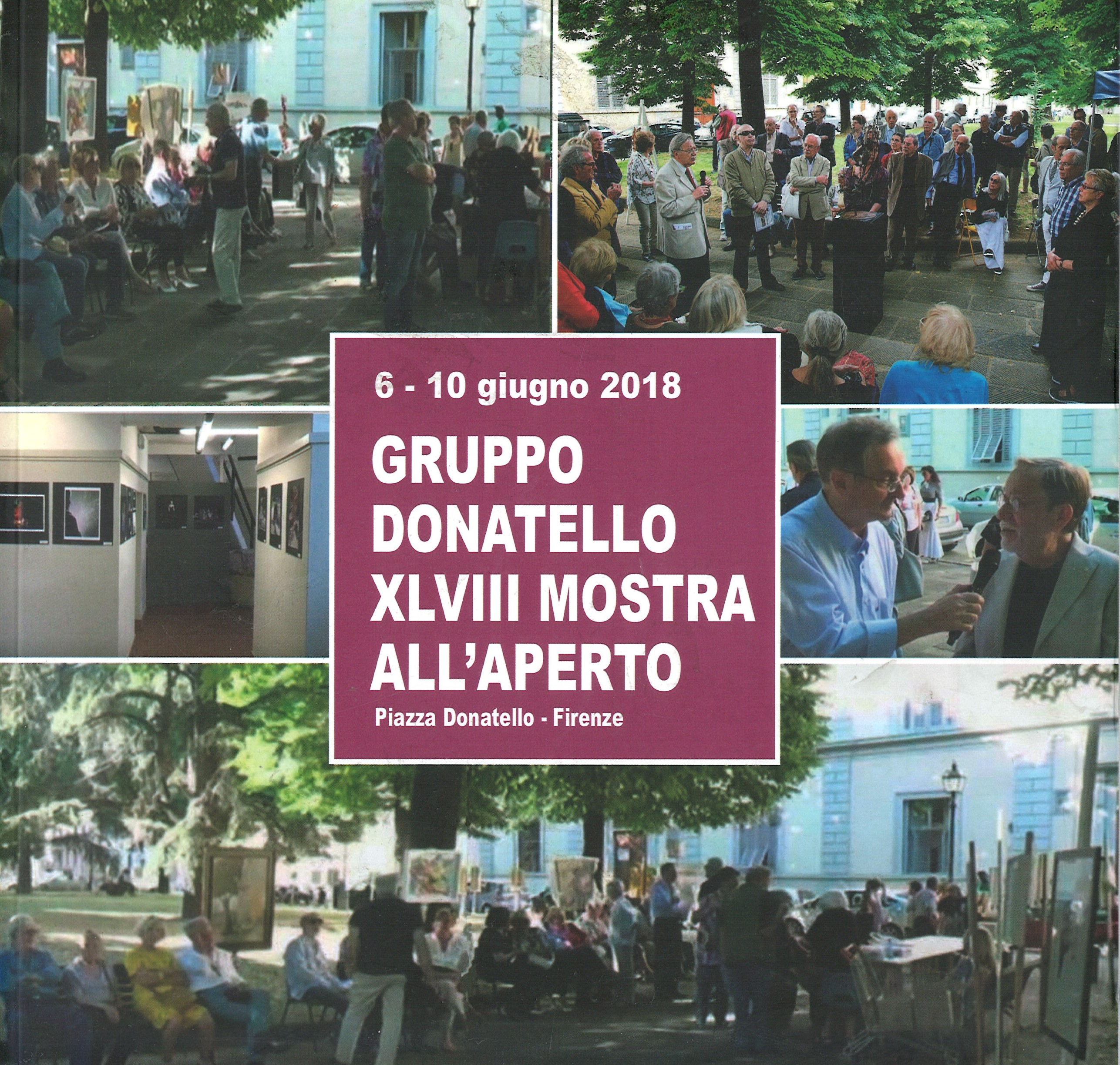 Catalogo XLVIII Mostra d'arte all'aperto in Piazza Donatello