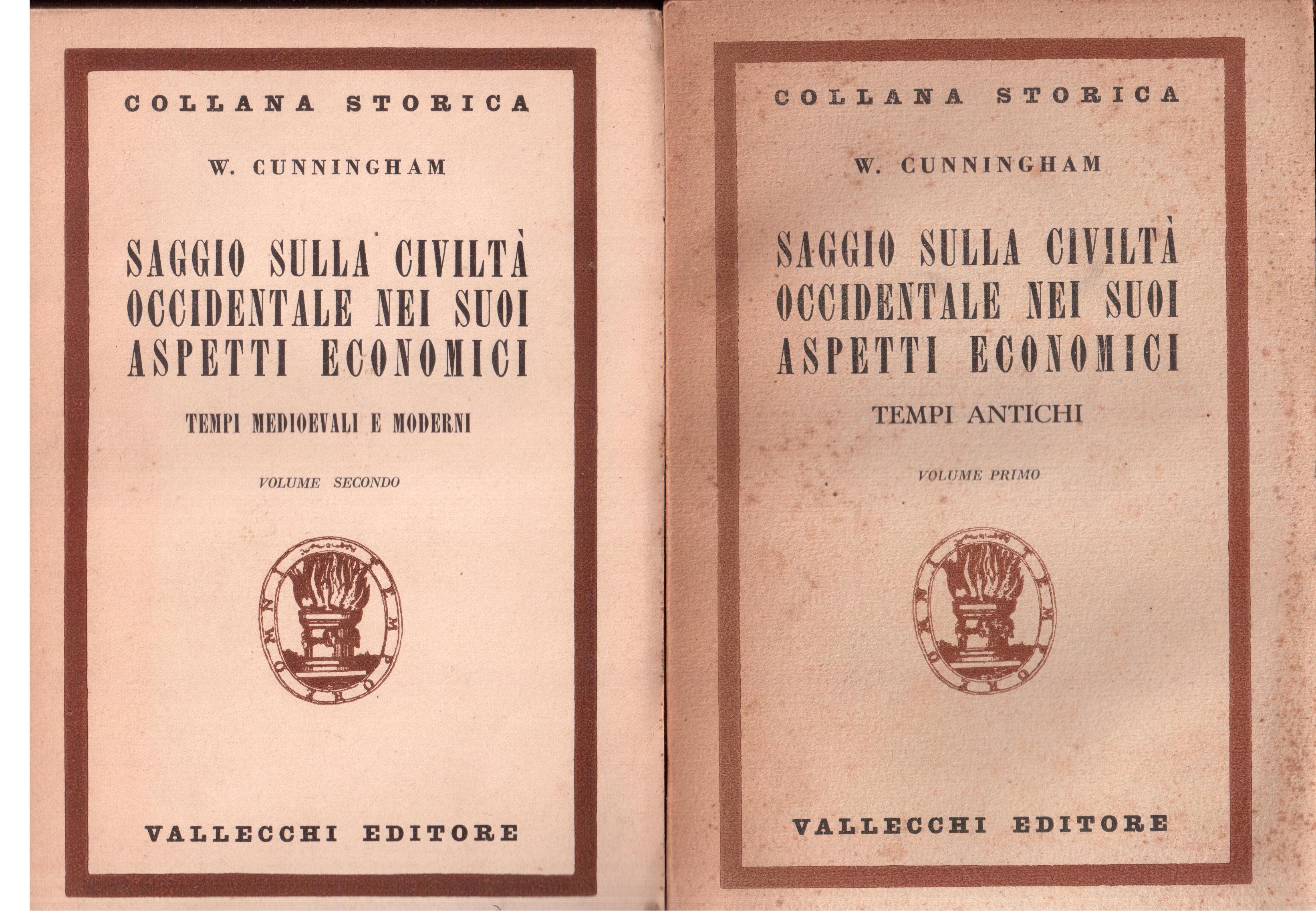 Saggio sulla civiltà occidentale nei suoi aspetti economici vol. I° …