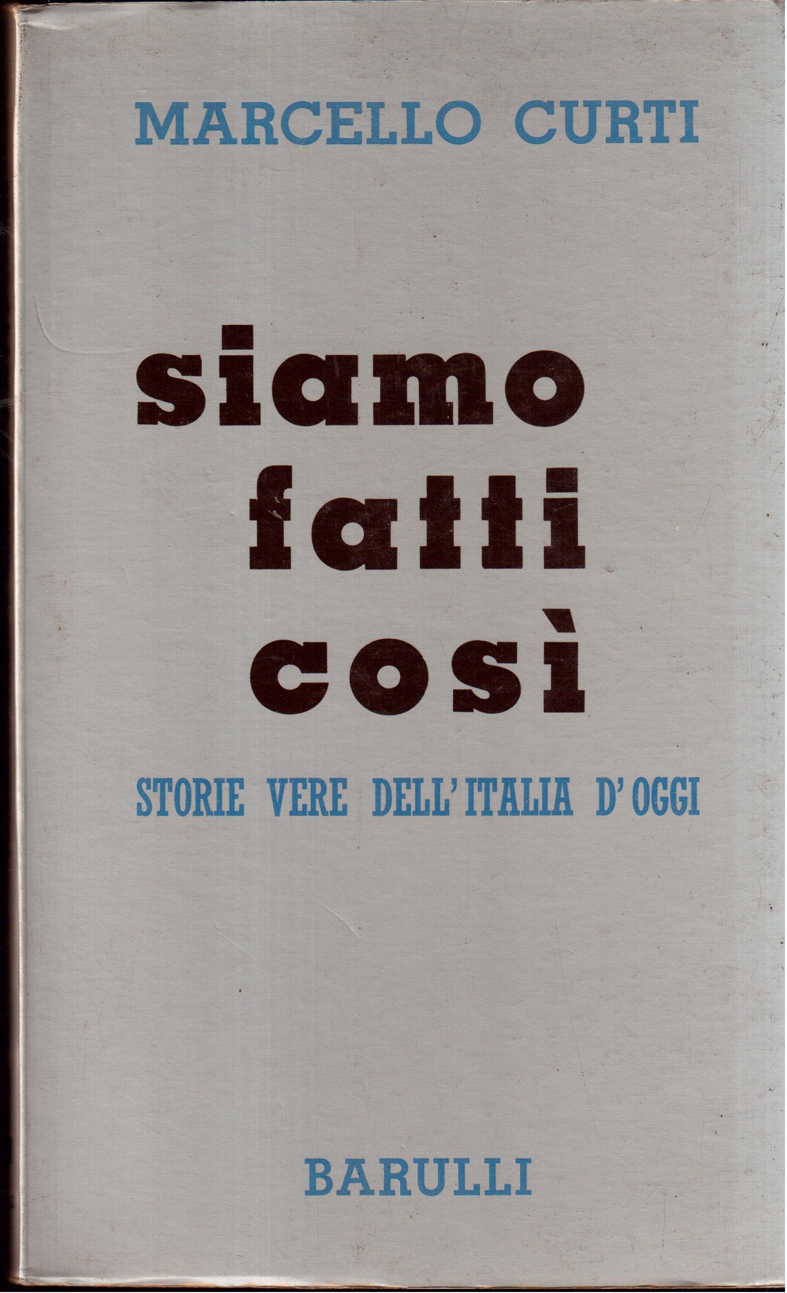 Siamo fatti cosi' Storie vere dell'Italia d'oggi