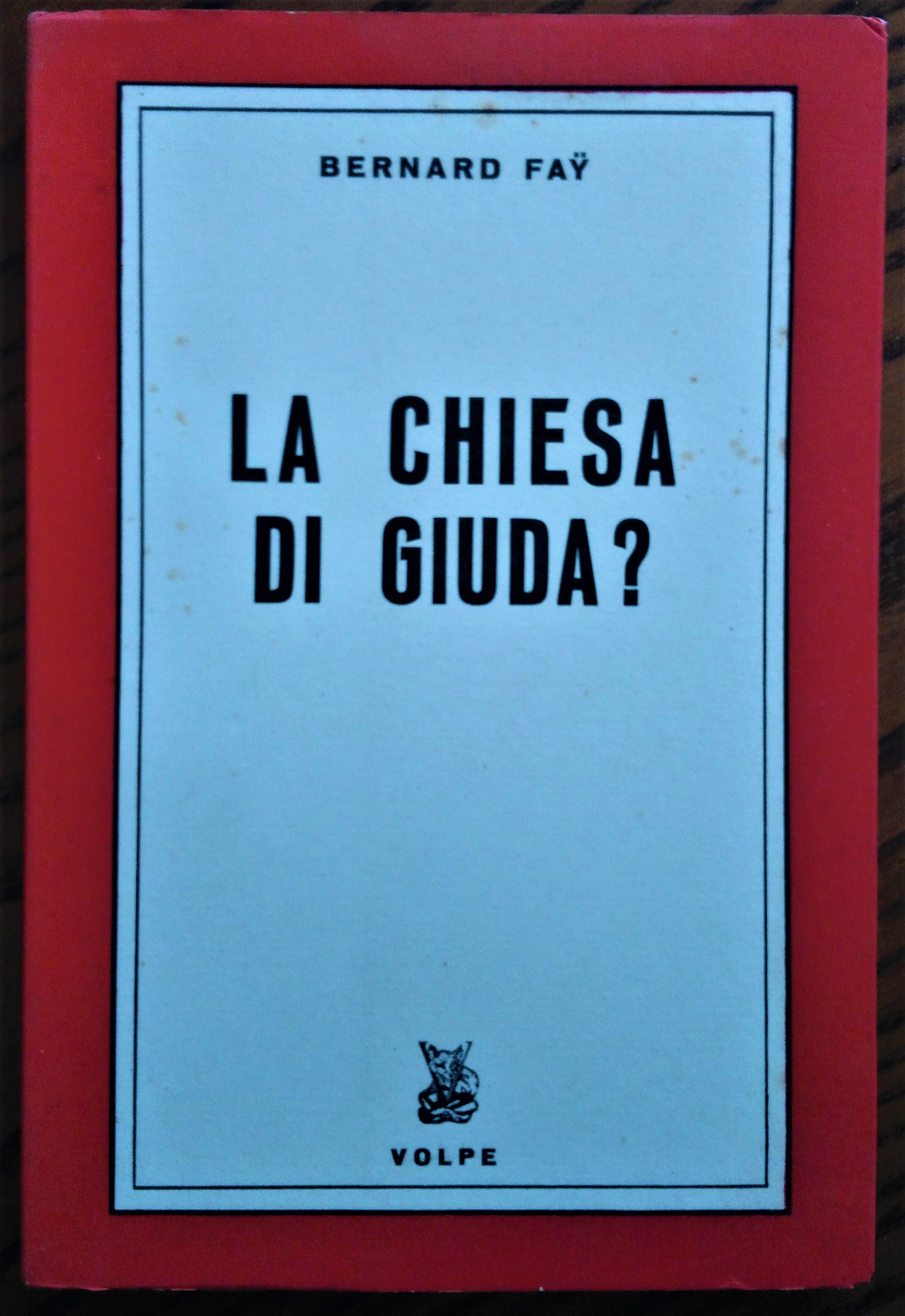 La Chiesa di Giuda?