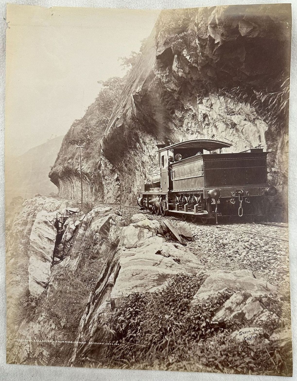 THE MEANGALLA ROCK RAIL TO KANDY