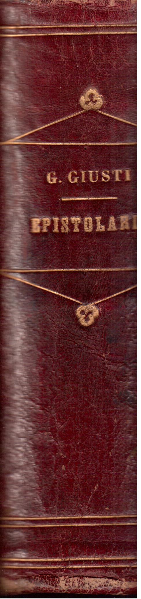 Epistolario ordinato da Giovanni Frassi e preceduto dalla vita dell'autore