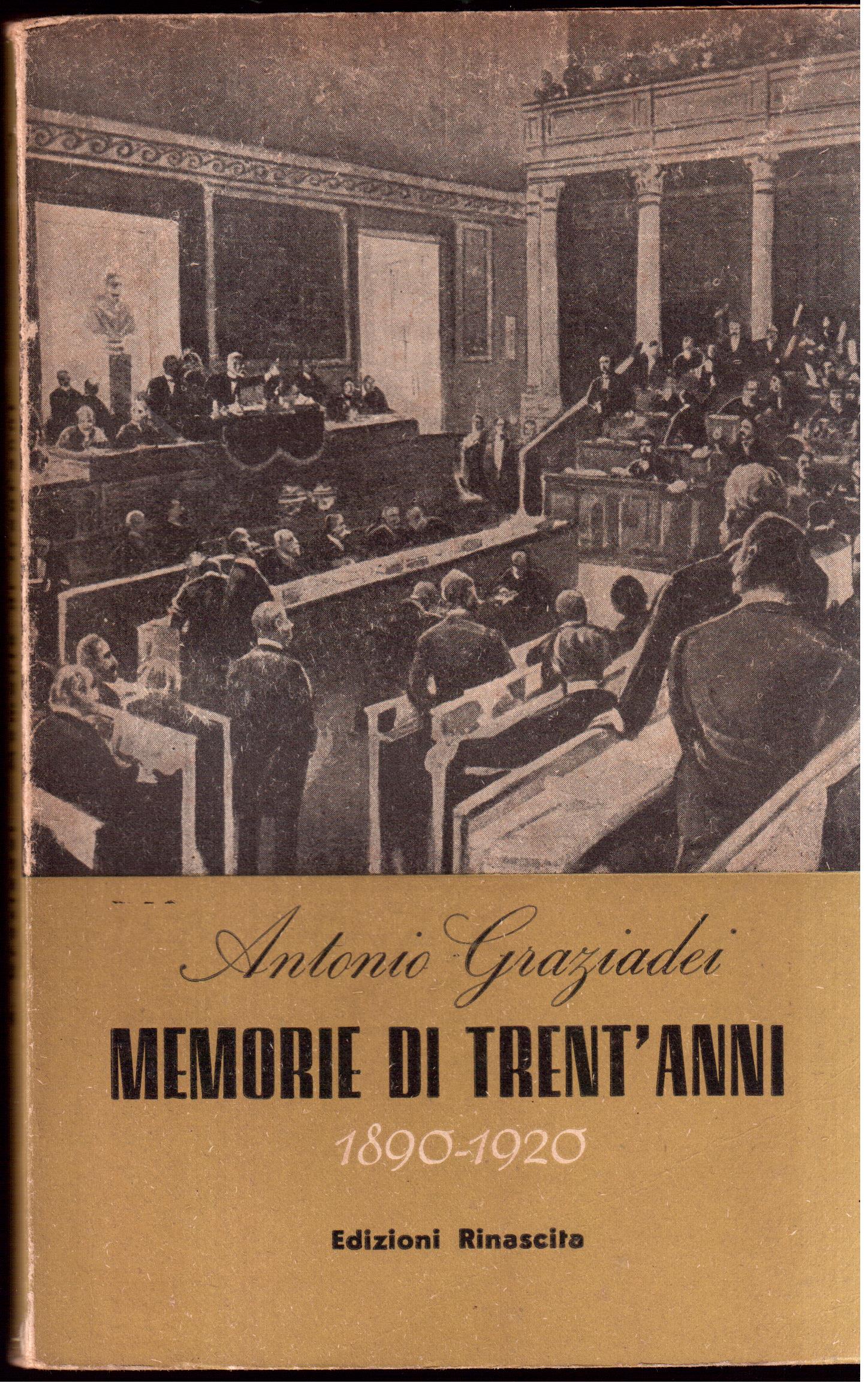 Memorie di trent'anni 1890-1920