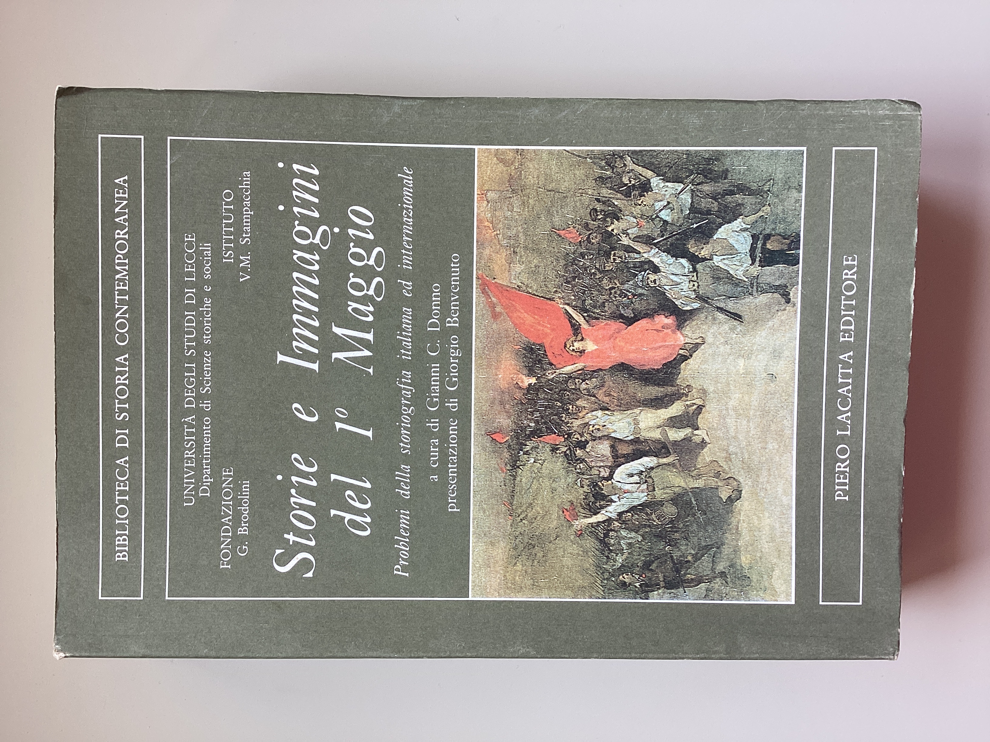 Storie e Immagini del 1 maggio. Problemi della storiografia italiana …