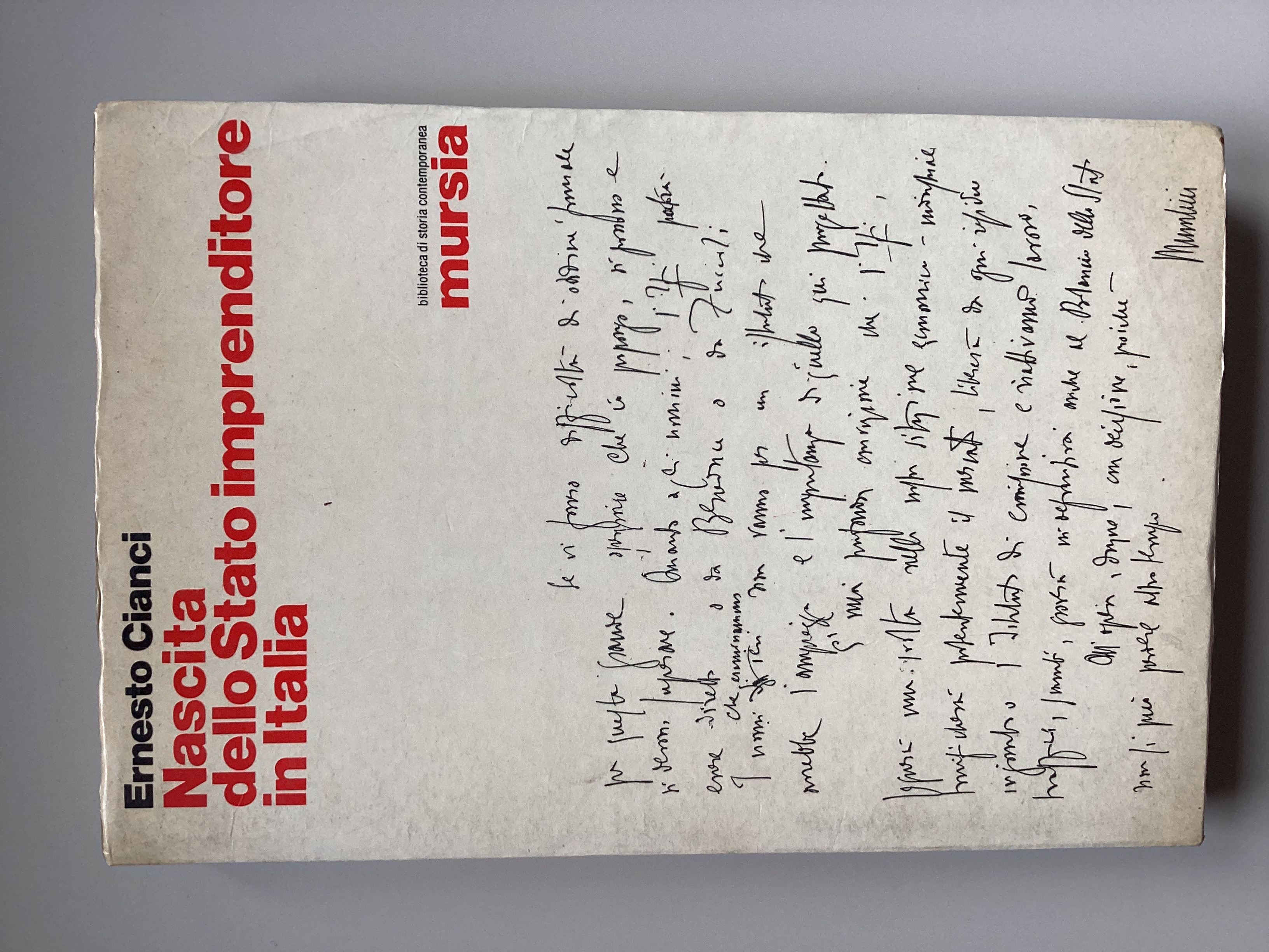 Nascita dello Stato imprenditore in Italia