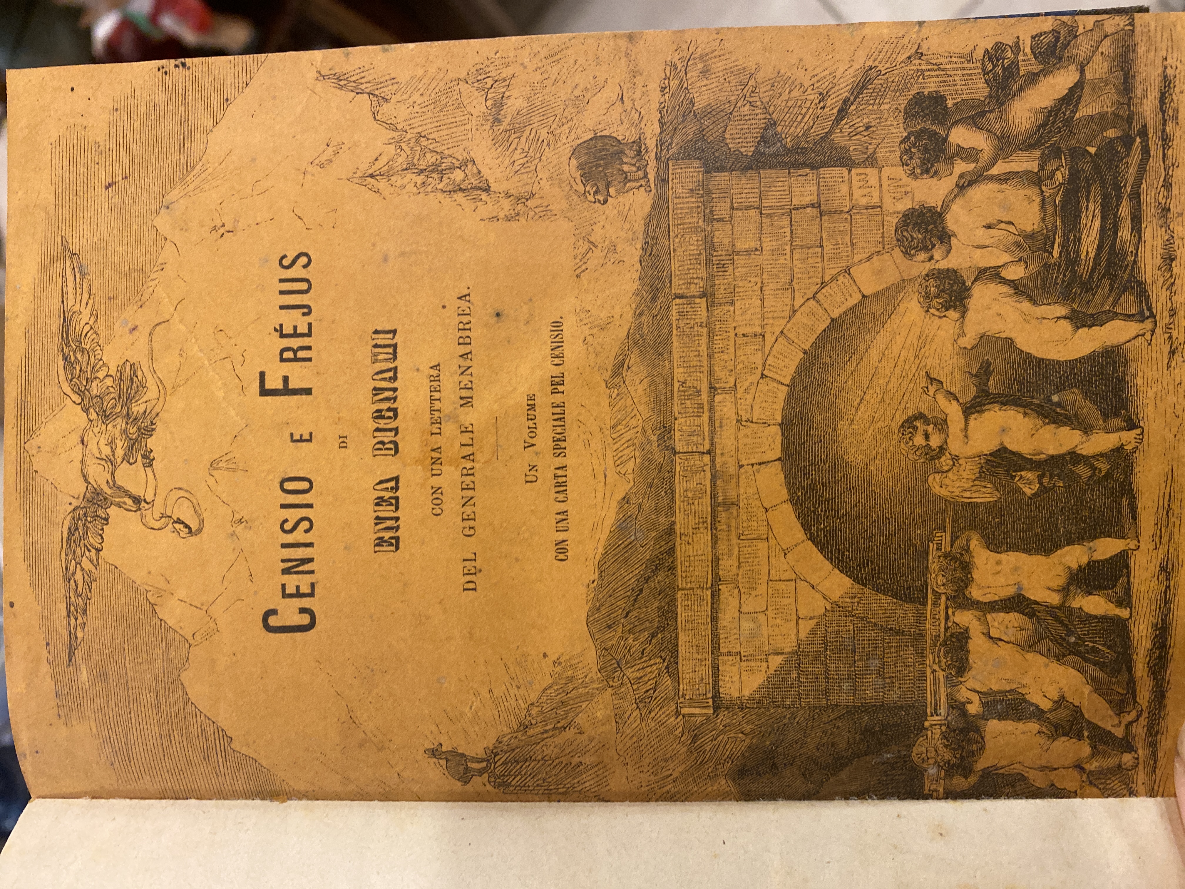 Cenisio e Frejus con una lettera del generale Menabrea - …