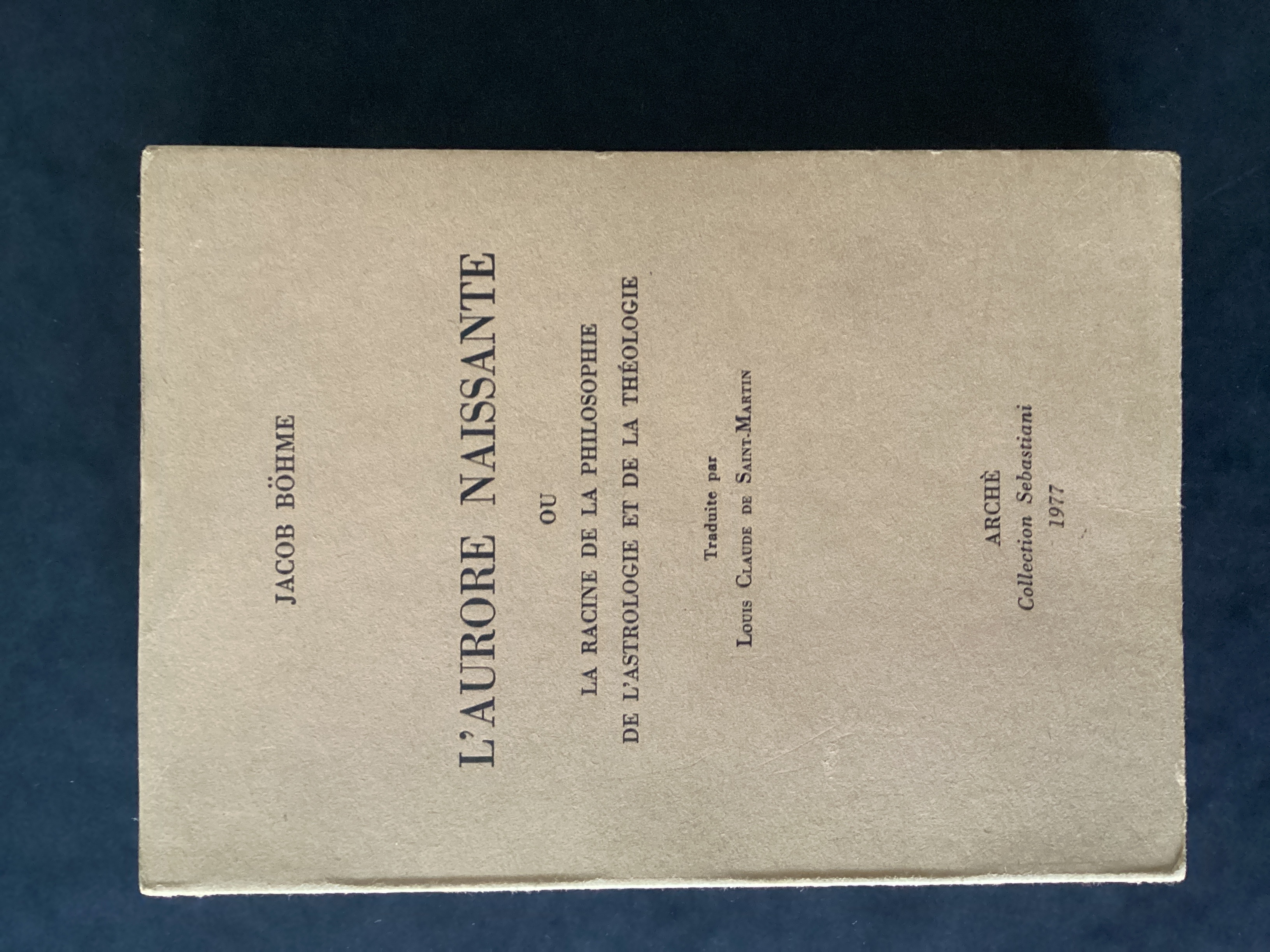 L'aurore naissante ou la racine de la philosophie de l'astrologie …
