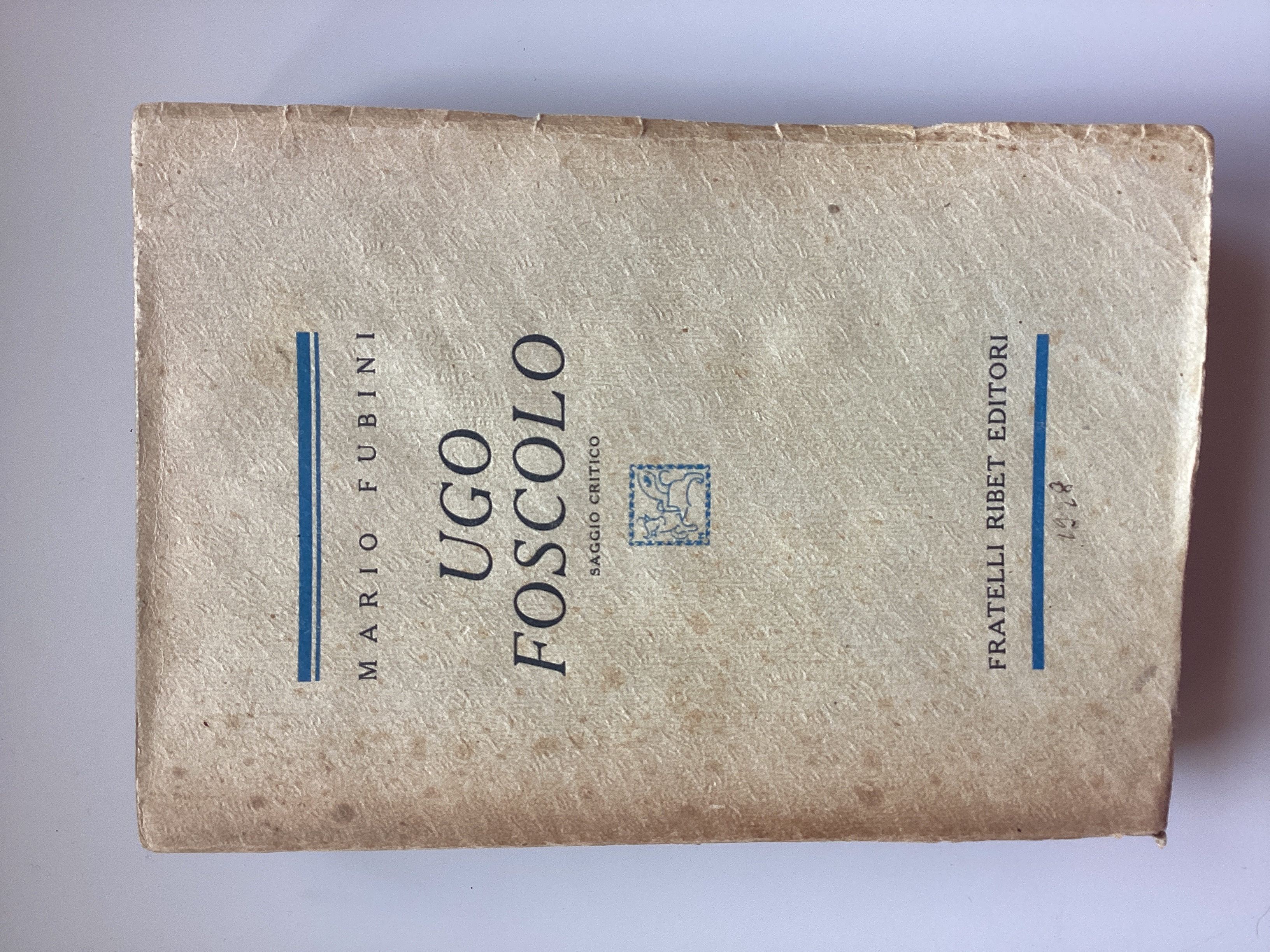 Ugo Foscolo. Saggio critico