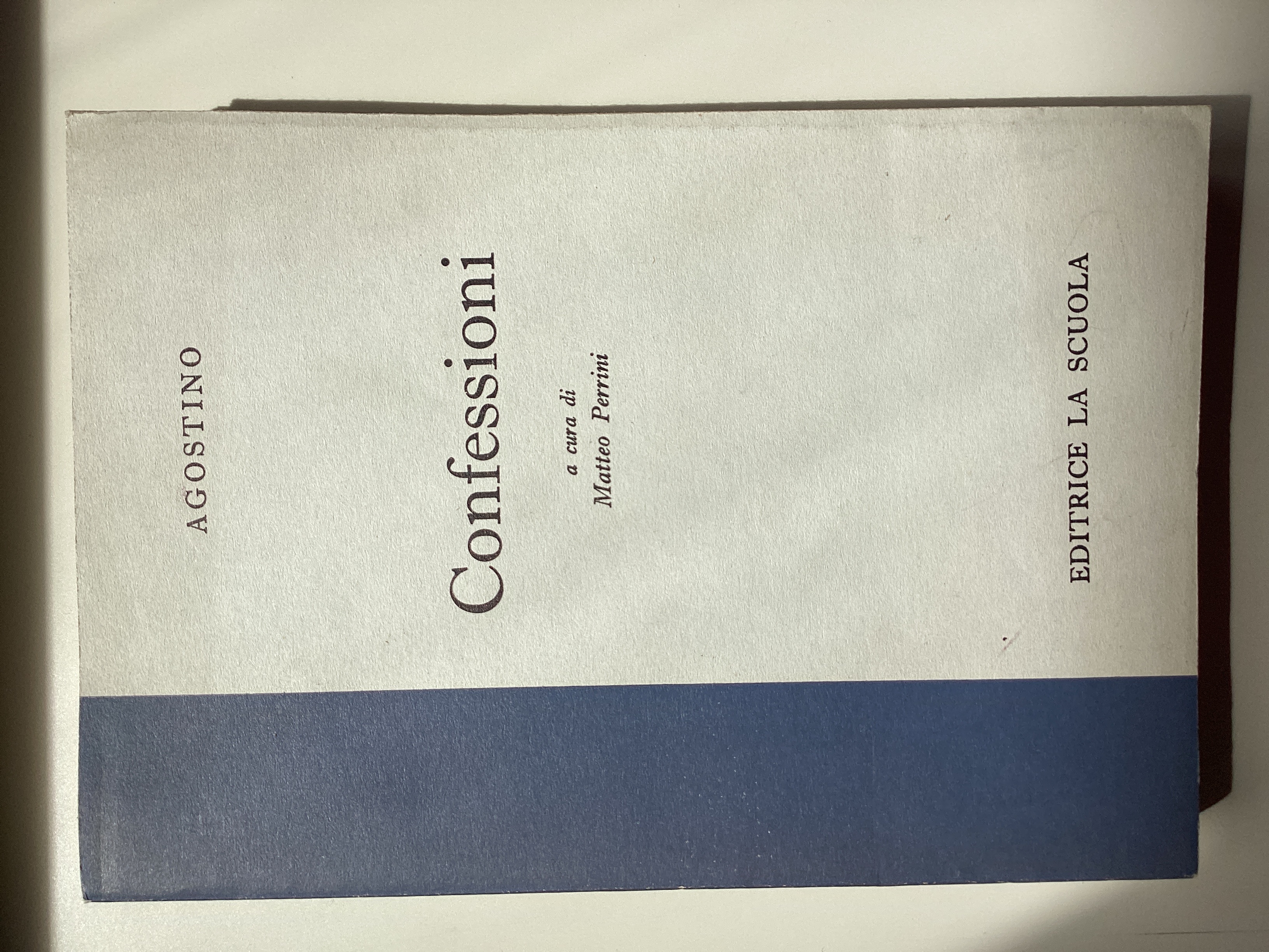 Le confessioni. A cura di Matteo Perrini