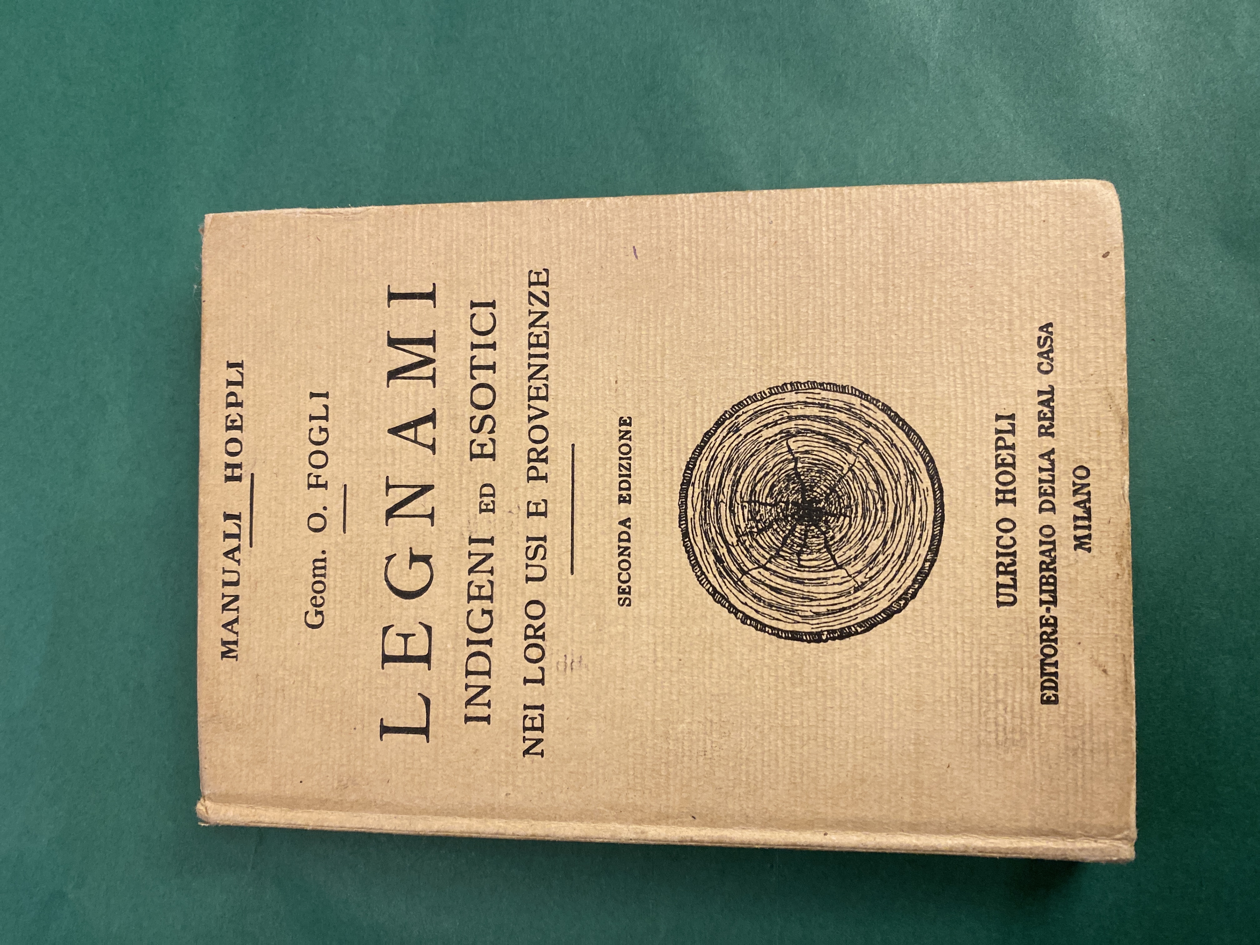 Legnami indigeni ed esotici nei loro usi e provenienze