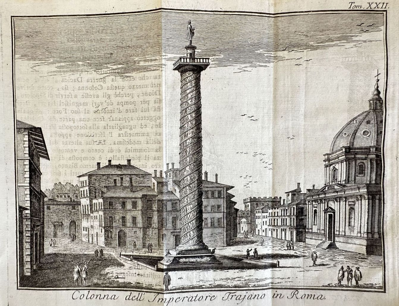 COLONNA DELL'IMPERATORE TRAJANO IN ROMA