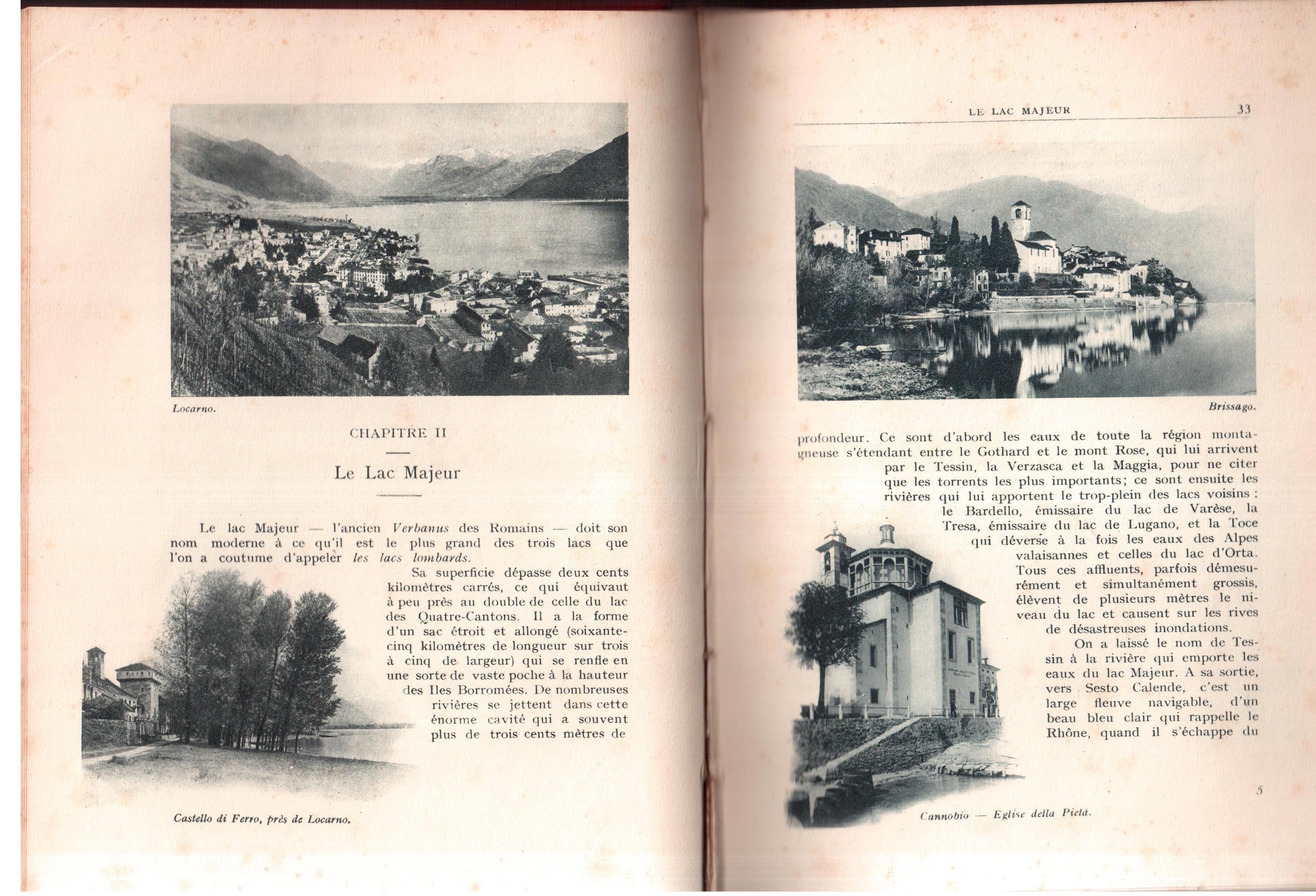 Aux lacs italiens Come - Majeur - Lugano - Orta …