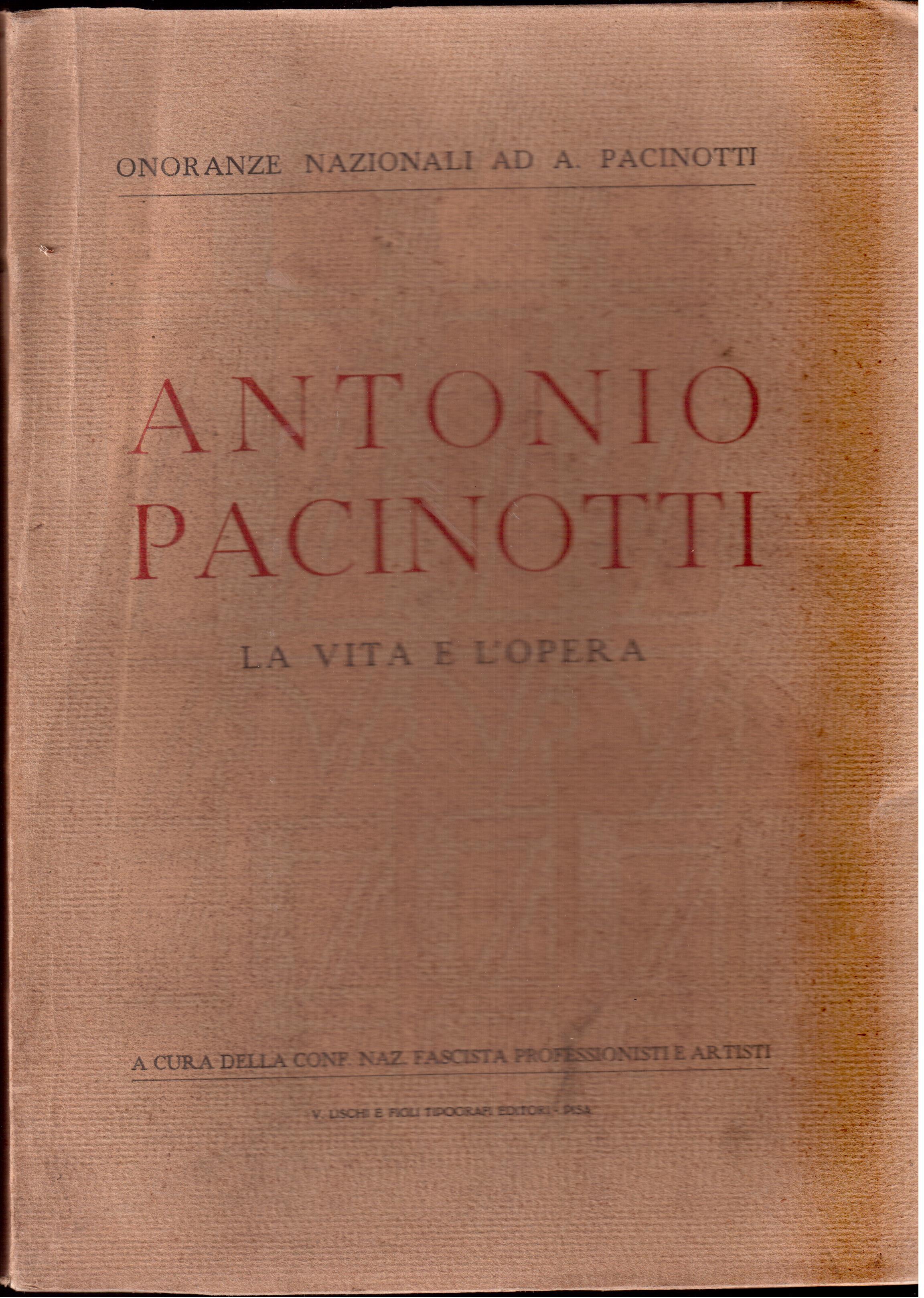 Antonio Pacinotti La vita e l'opera - Tomo II°