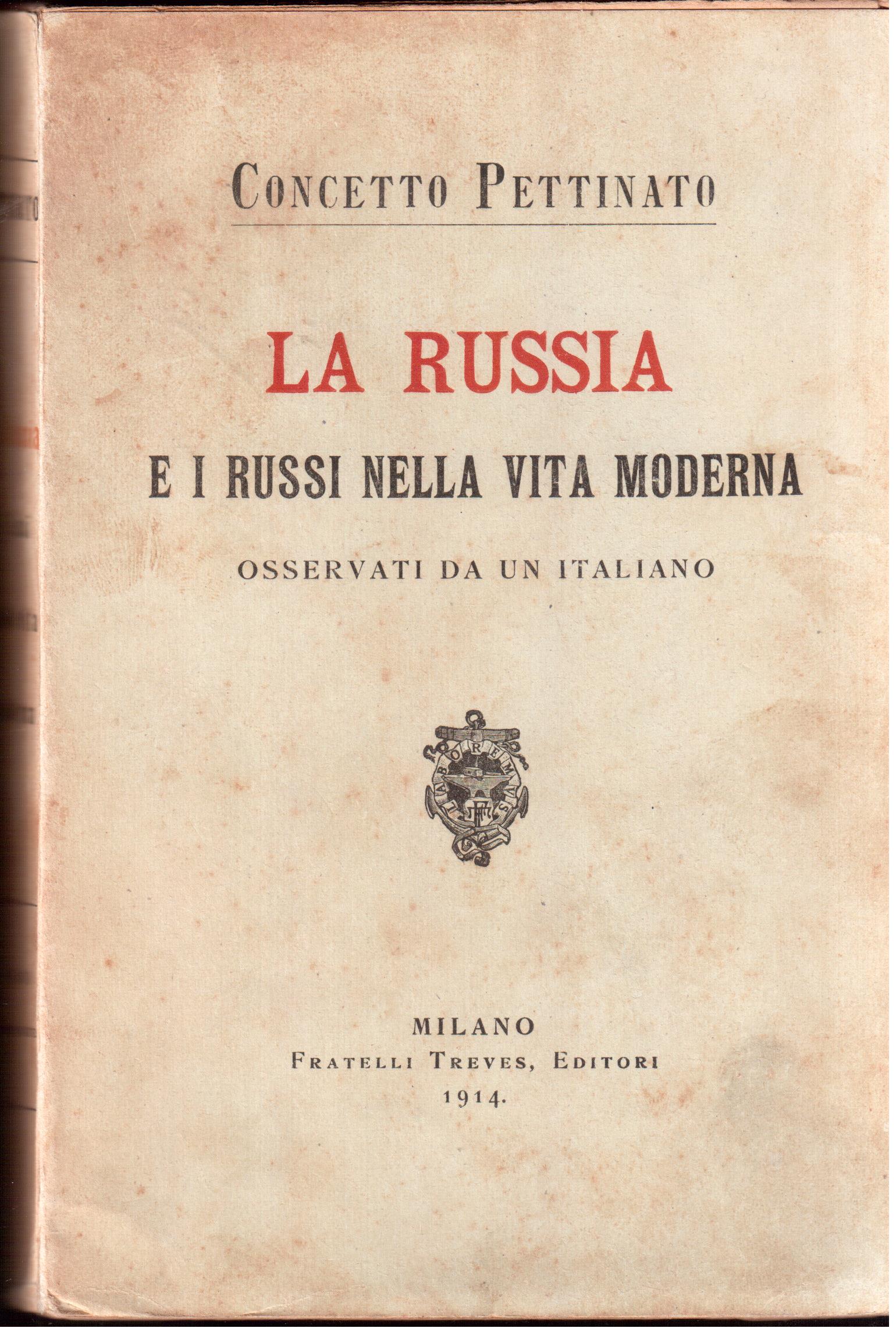 La Russia e i russi nella vita moderna osservati da …