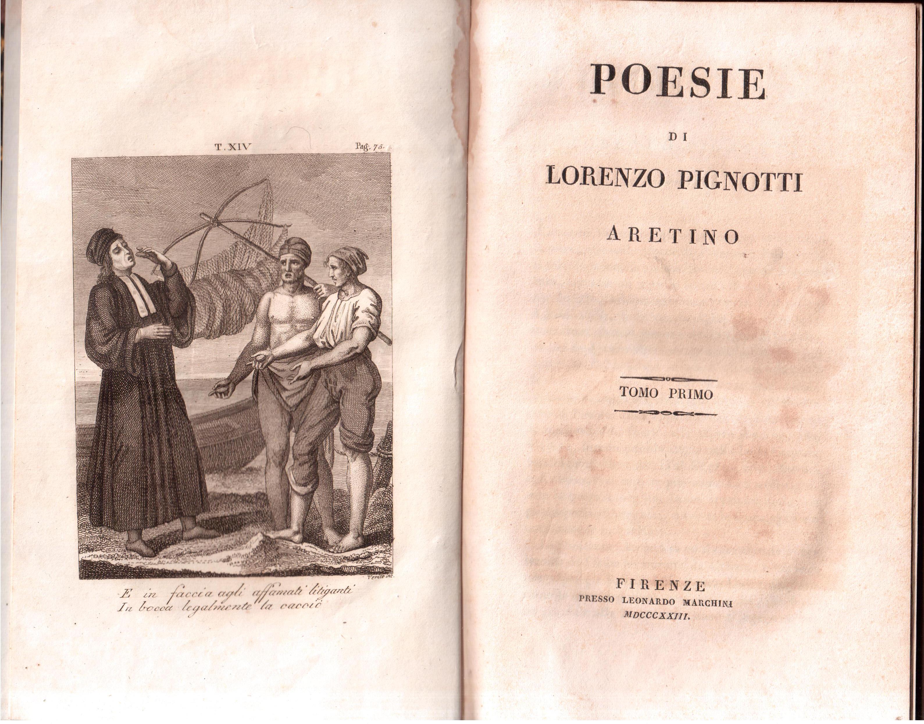 Poesie di Lorenzo Pignotti aretino