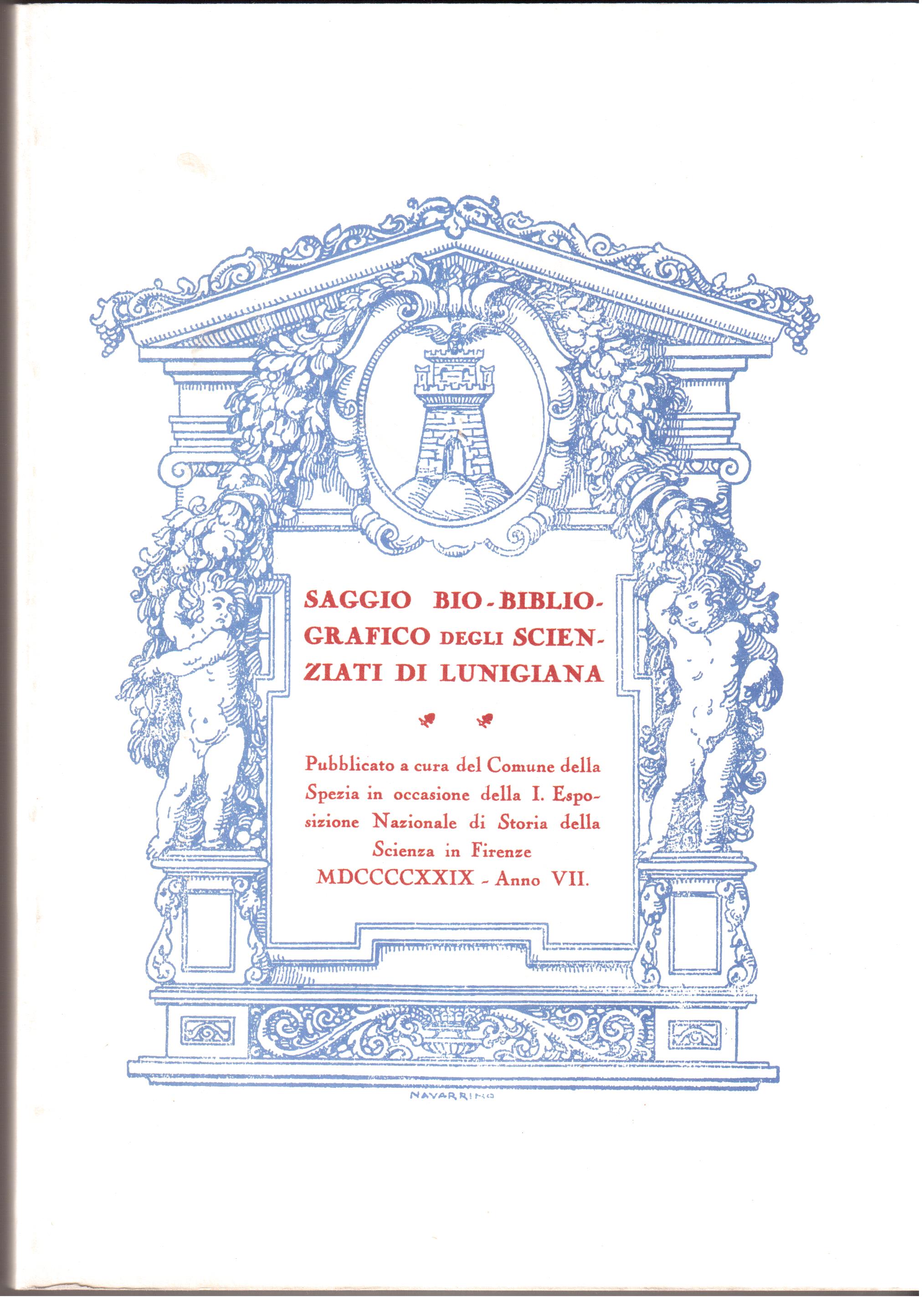 Saggio bio-bibliografico degli scienziati di Lunigiana