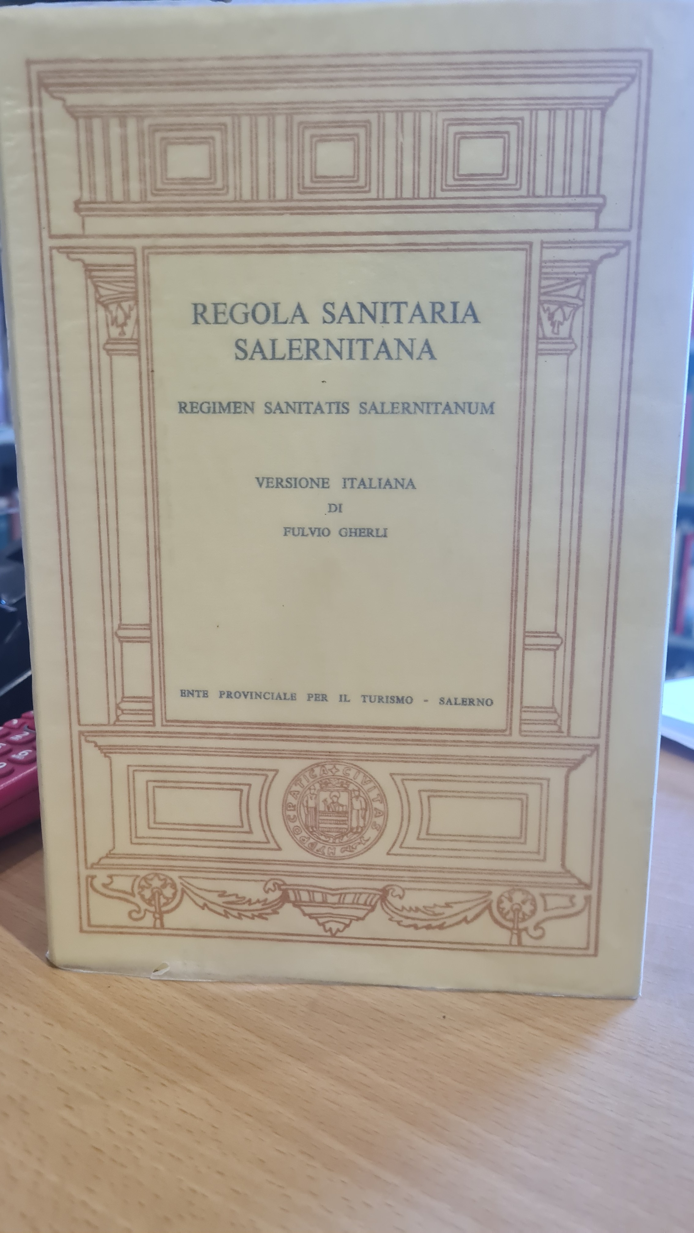 Regola sanitaria Salernitana. Regimen sanitatis Salernitanum