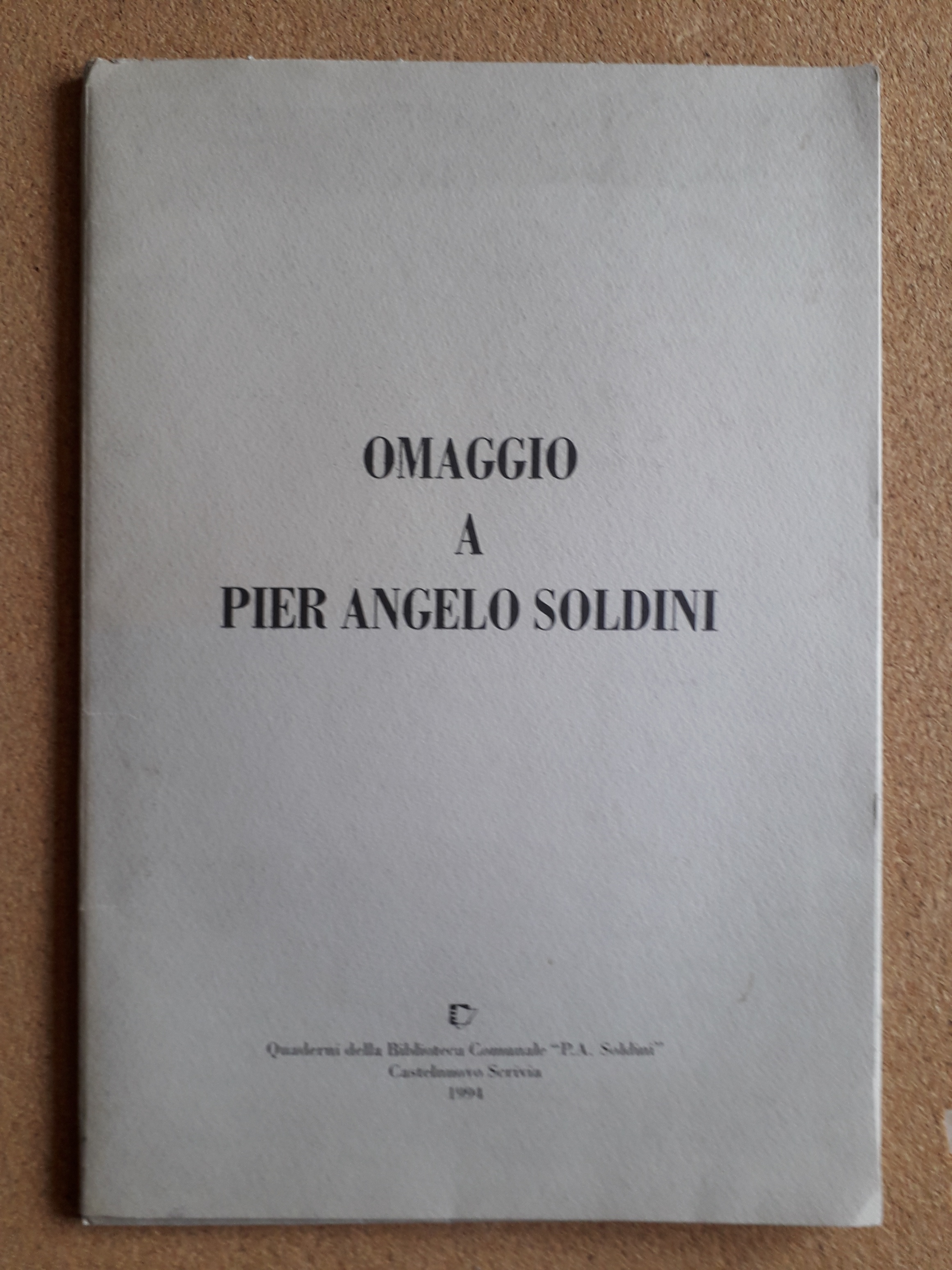 Omaggio a Pier Angelo Soldini