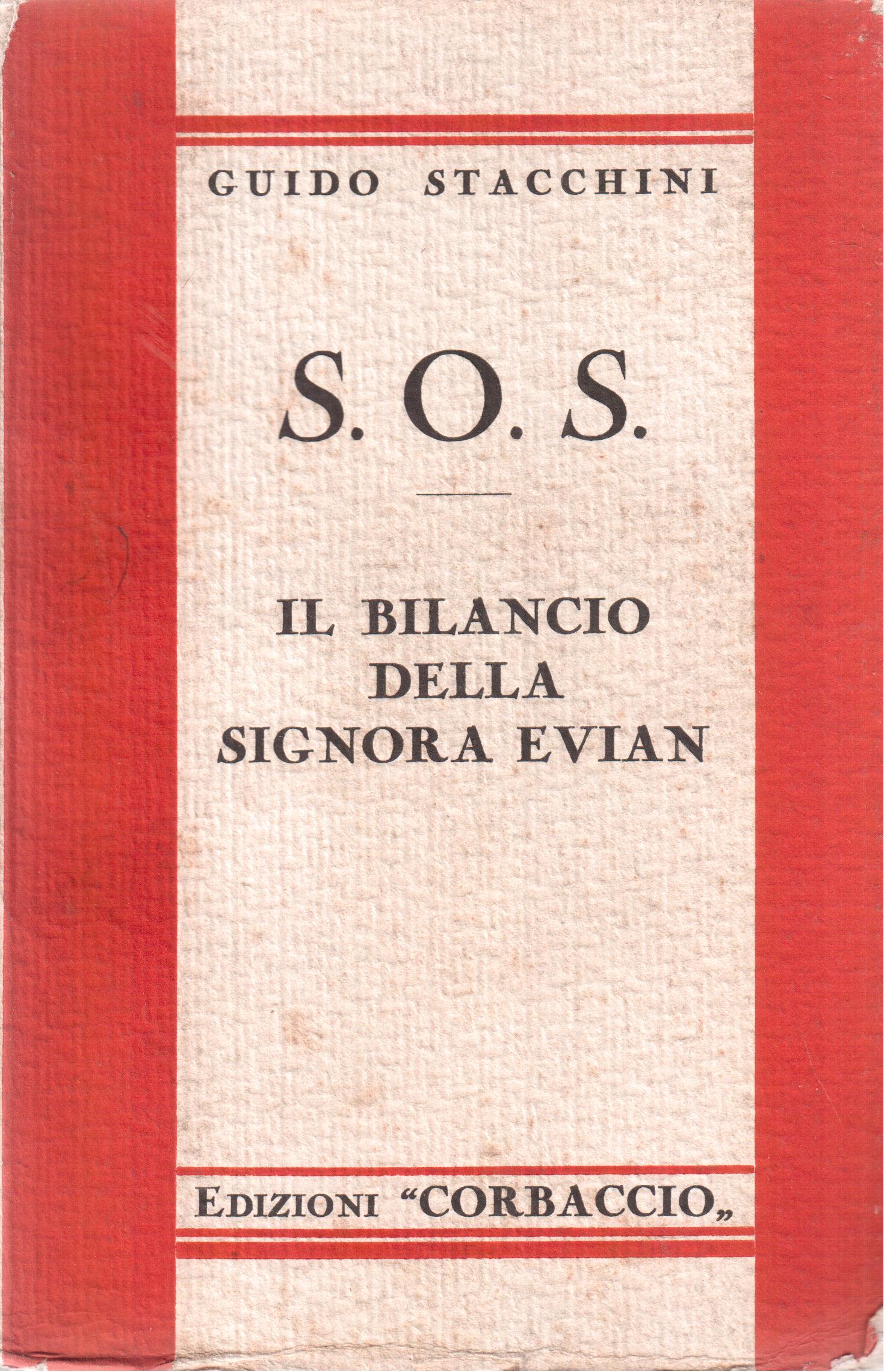 Guido Stacchini - S.O.S.-Il bilancio della signora Evian- Teatro