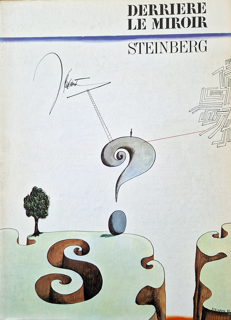 Derrière le Miroir n.157 mars 1966. Texte par Jacques Dupin.