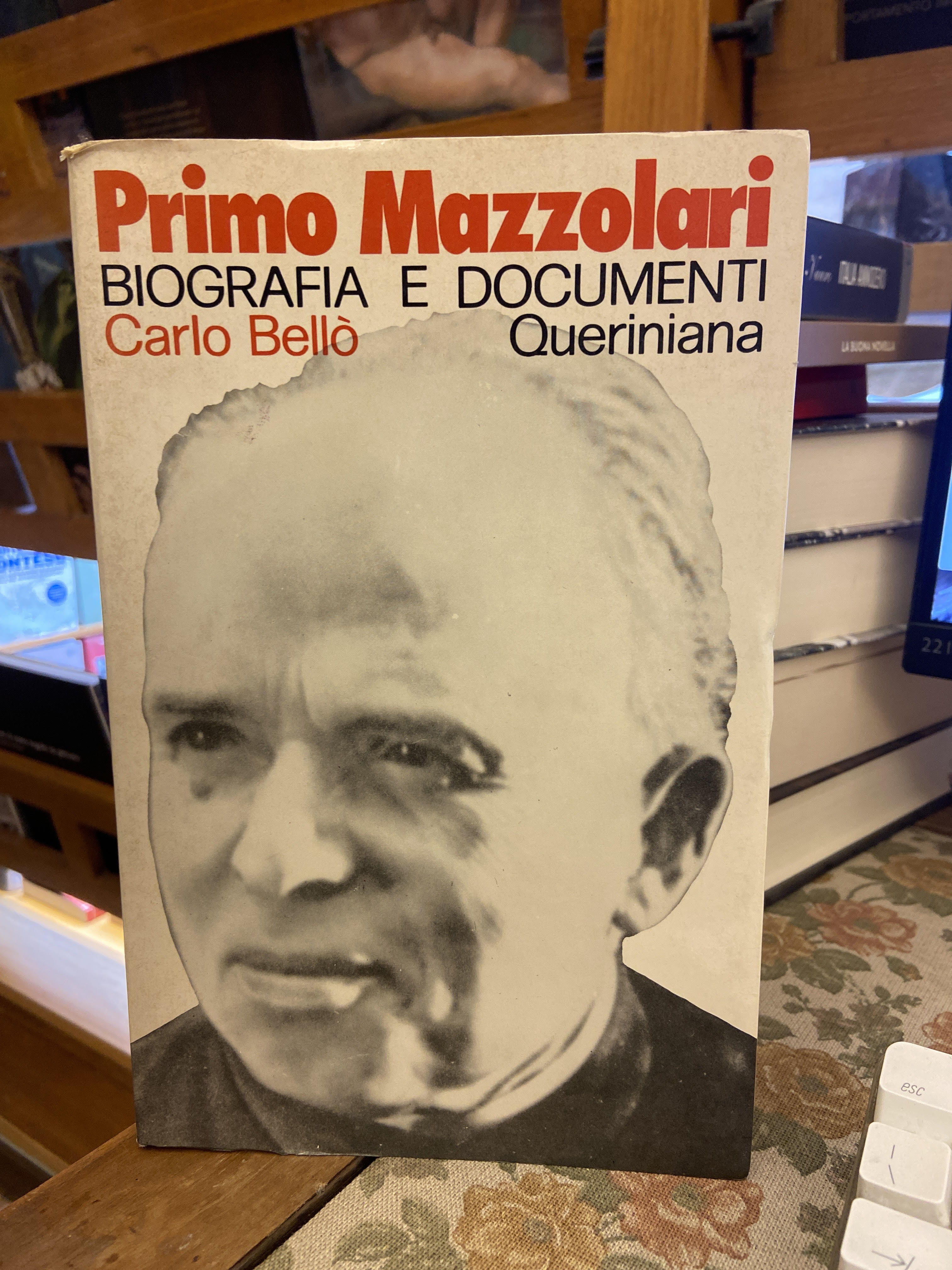 Primo Mazzolari. Biografia e documenti.