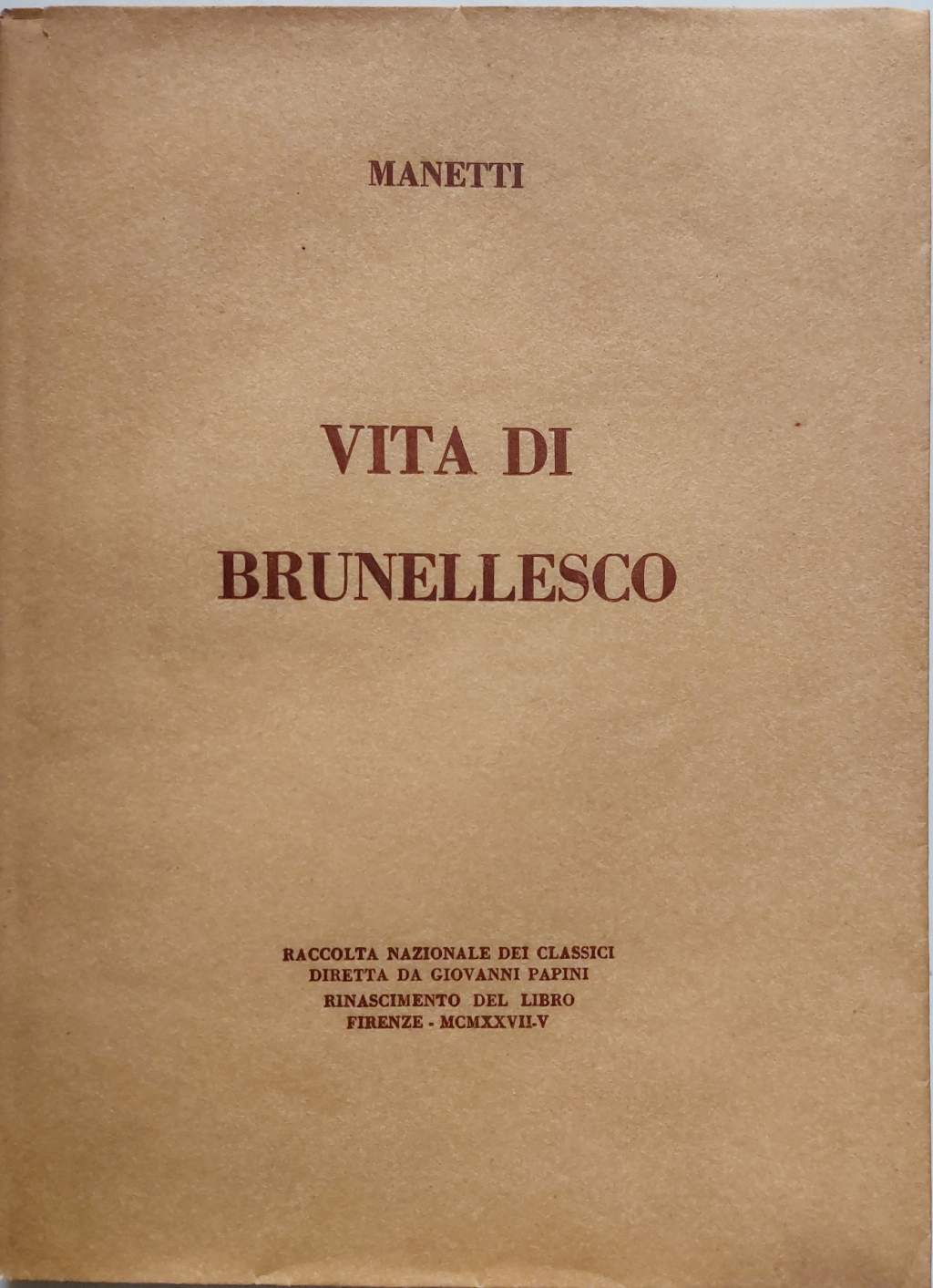 Vita di Brunellesco