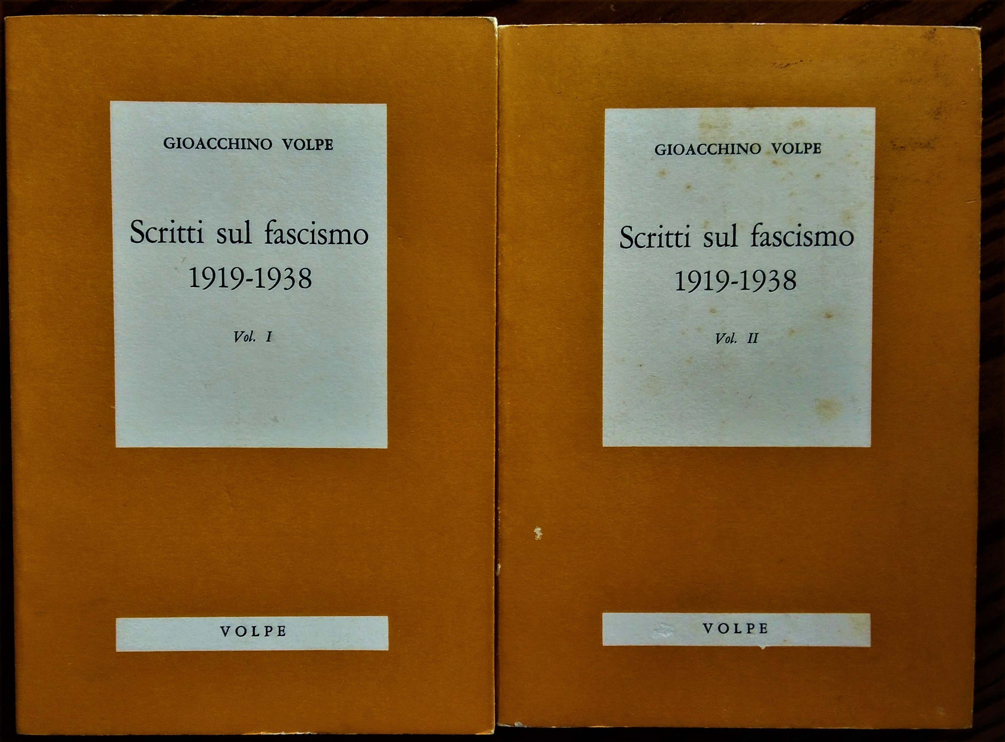 Scritti sul fascismo 1919-1938.