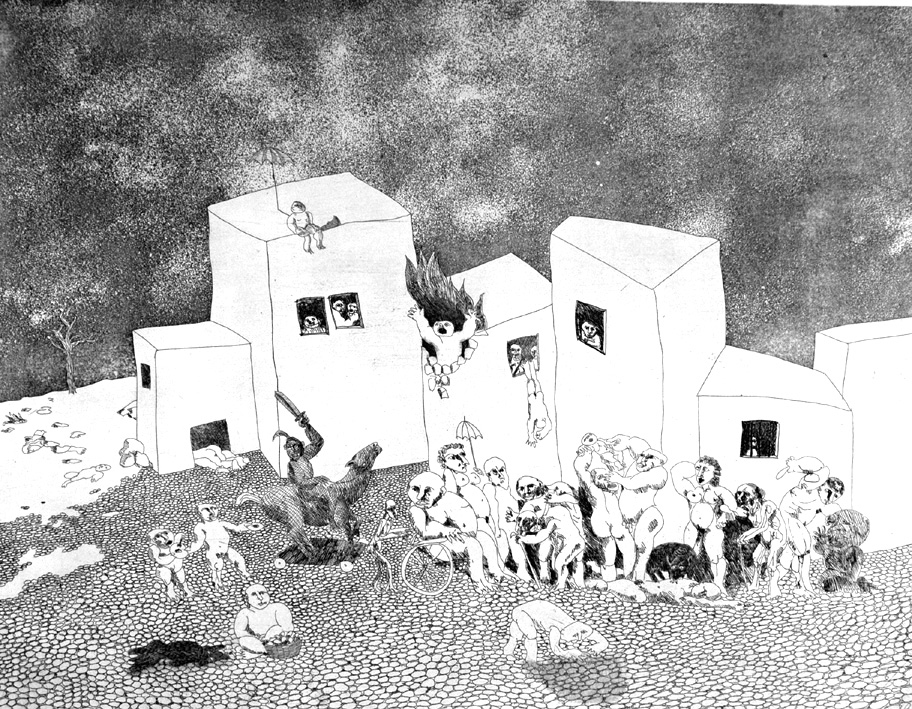 Nove acqueforti per le Satire di Giovenale. Breve scritto di …