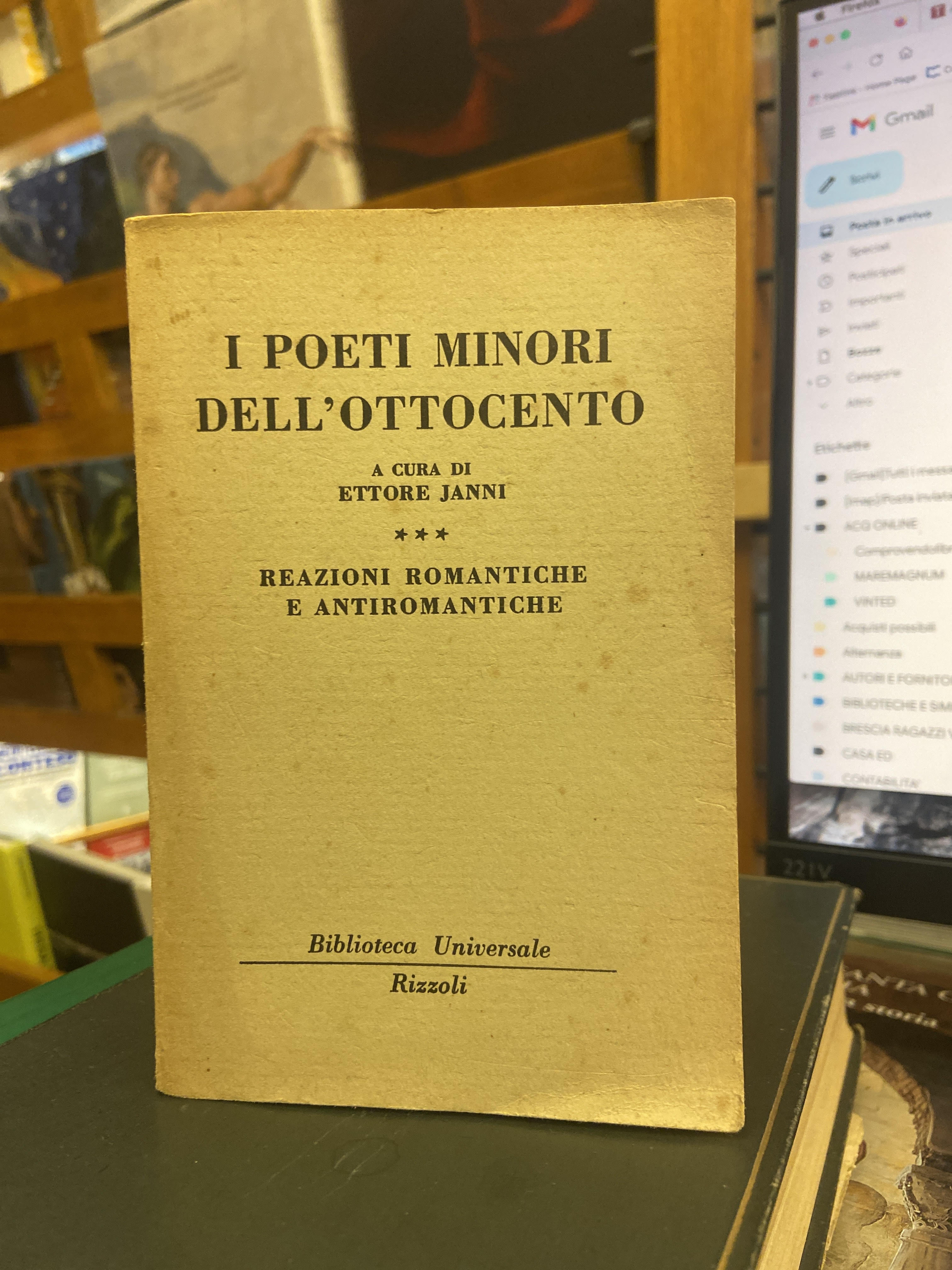 i poeti minori dell'ottocento vol. 3