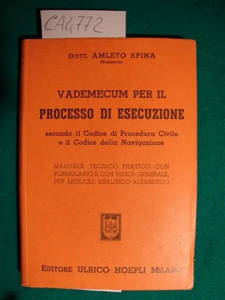 Vademecum per il processo di esecuzione secondo il Codice di …