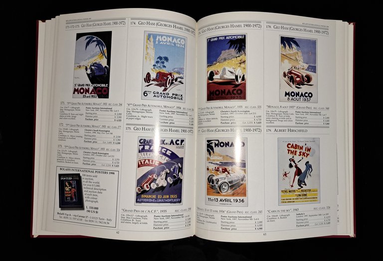 Bolaffi International Posters 1999.