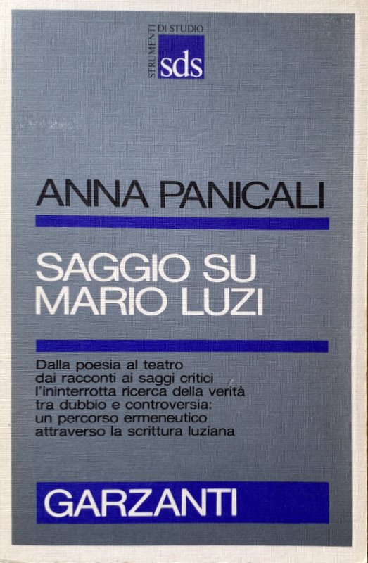 SAGGIO SU MARIO LUZI